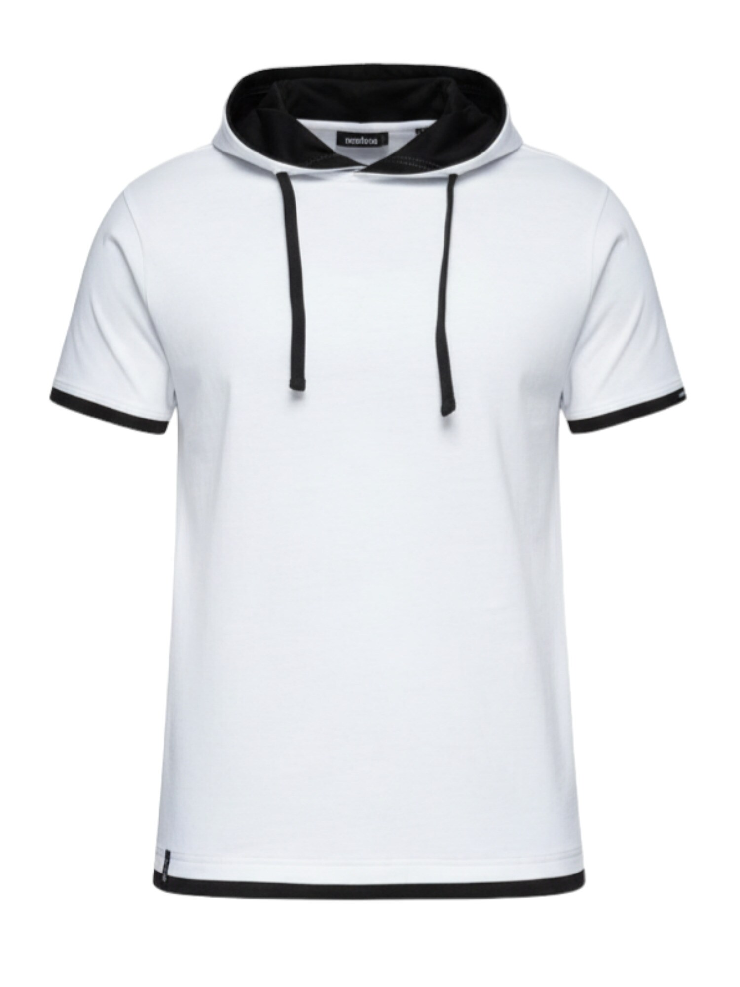 Ombre Shirt Zwart / Wit