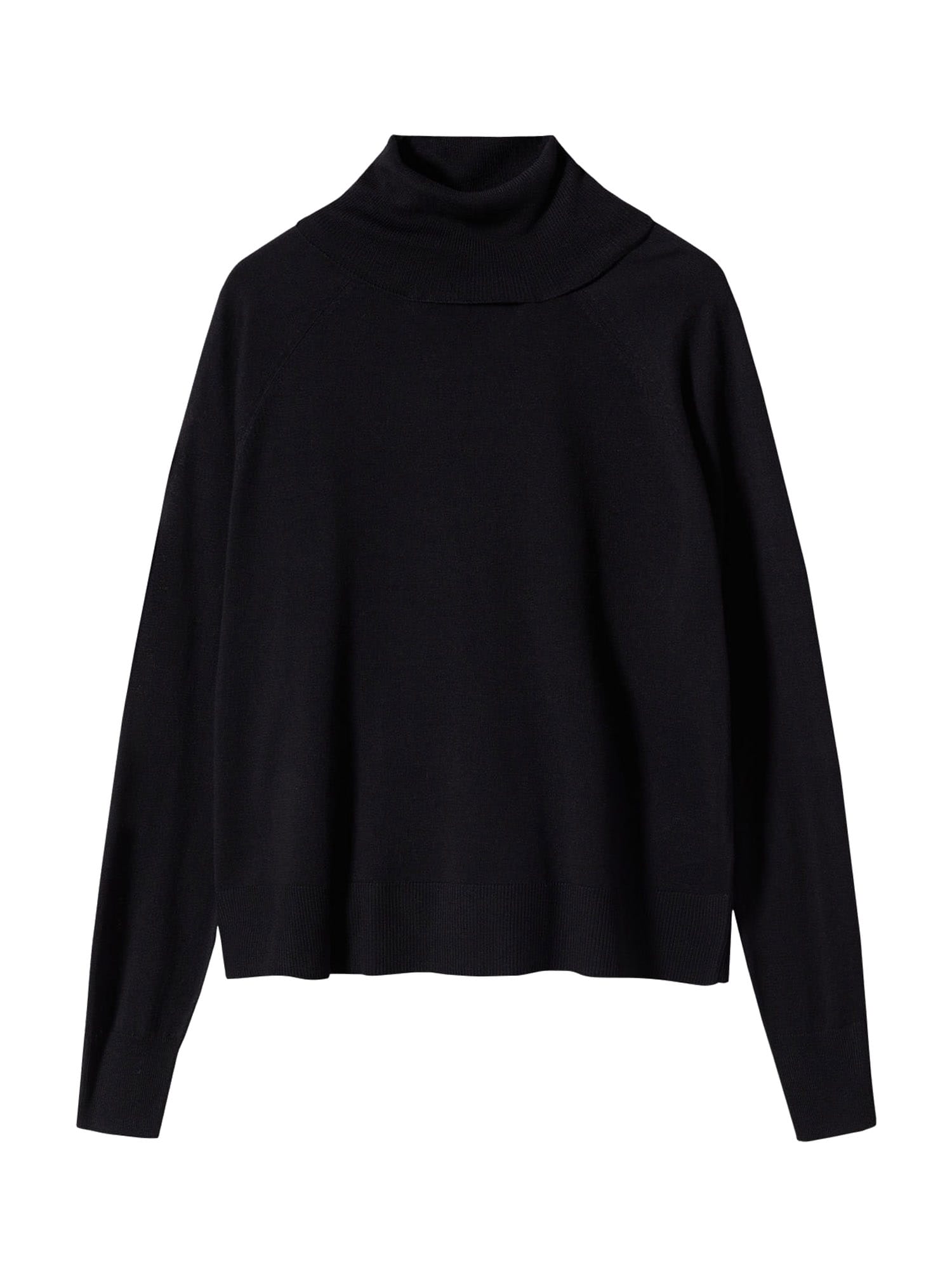 Mango MANGO Pullover 'LUCCAC' schwarz