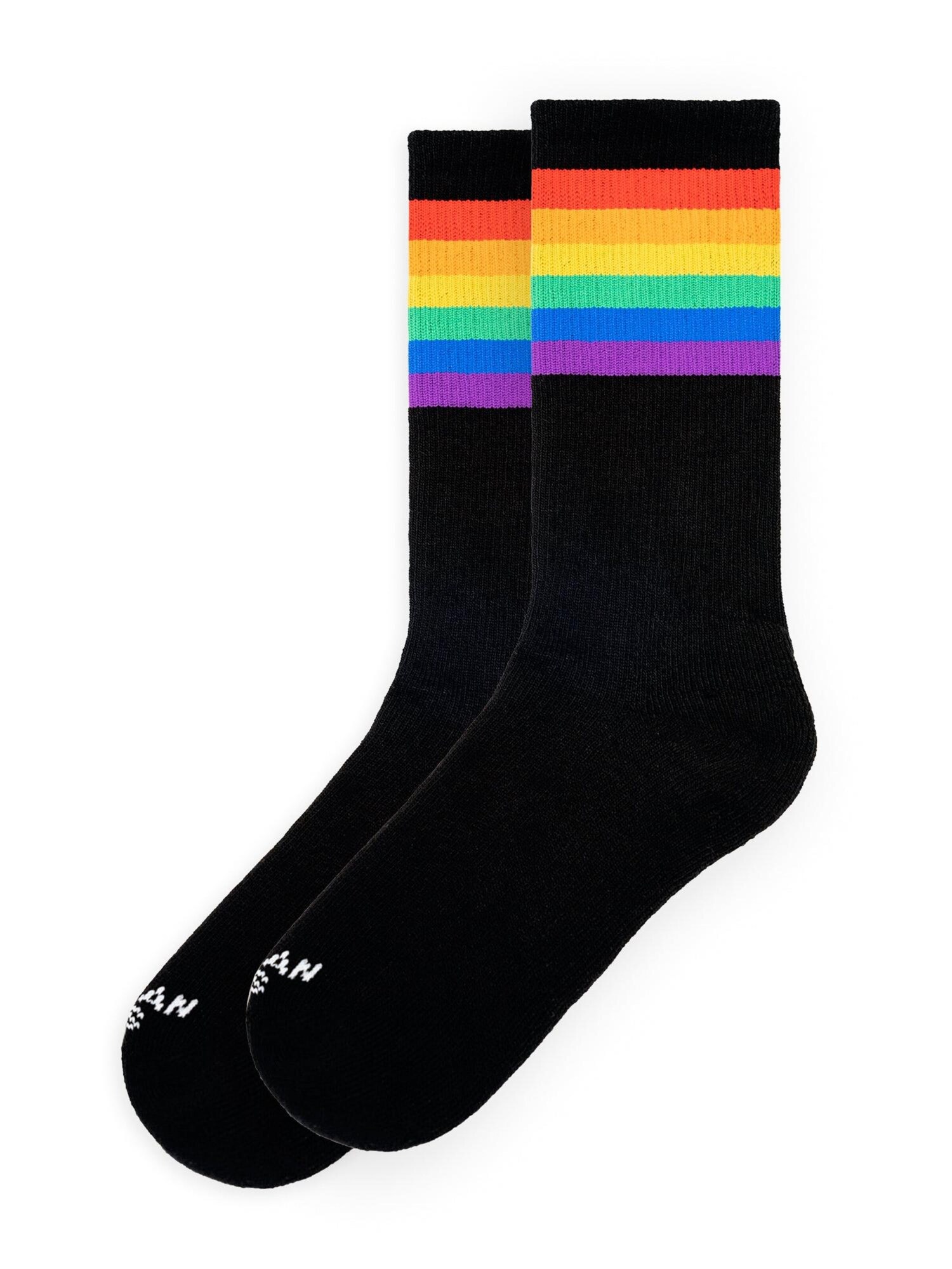 American Socks Calcetines 'Rainbow Pride'  negro