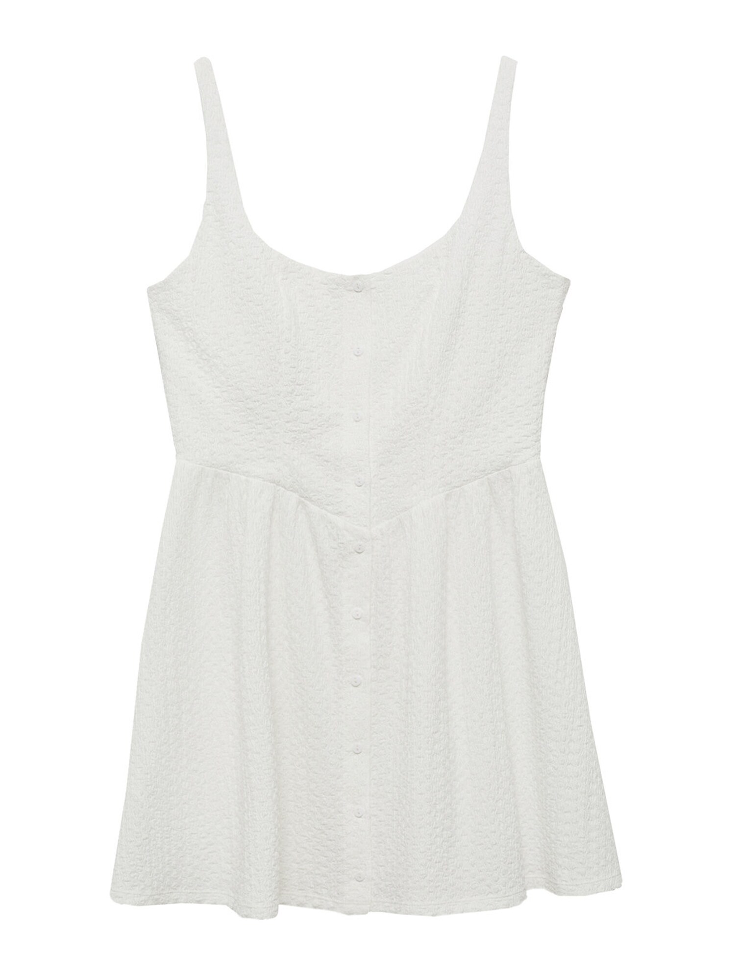 MANGO Rochie tip bluză Milk  alb