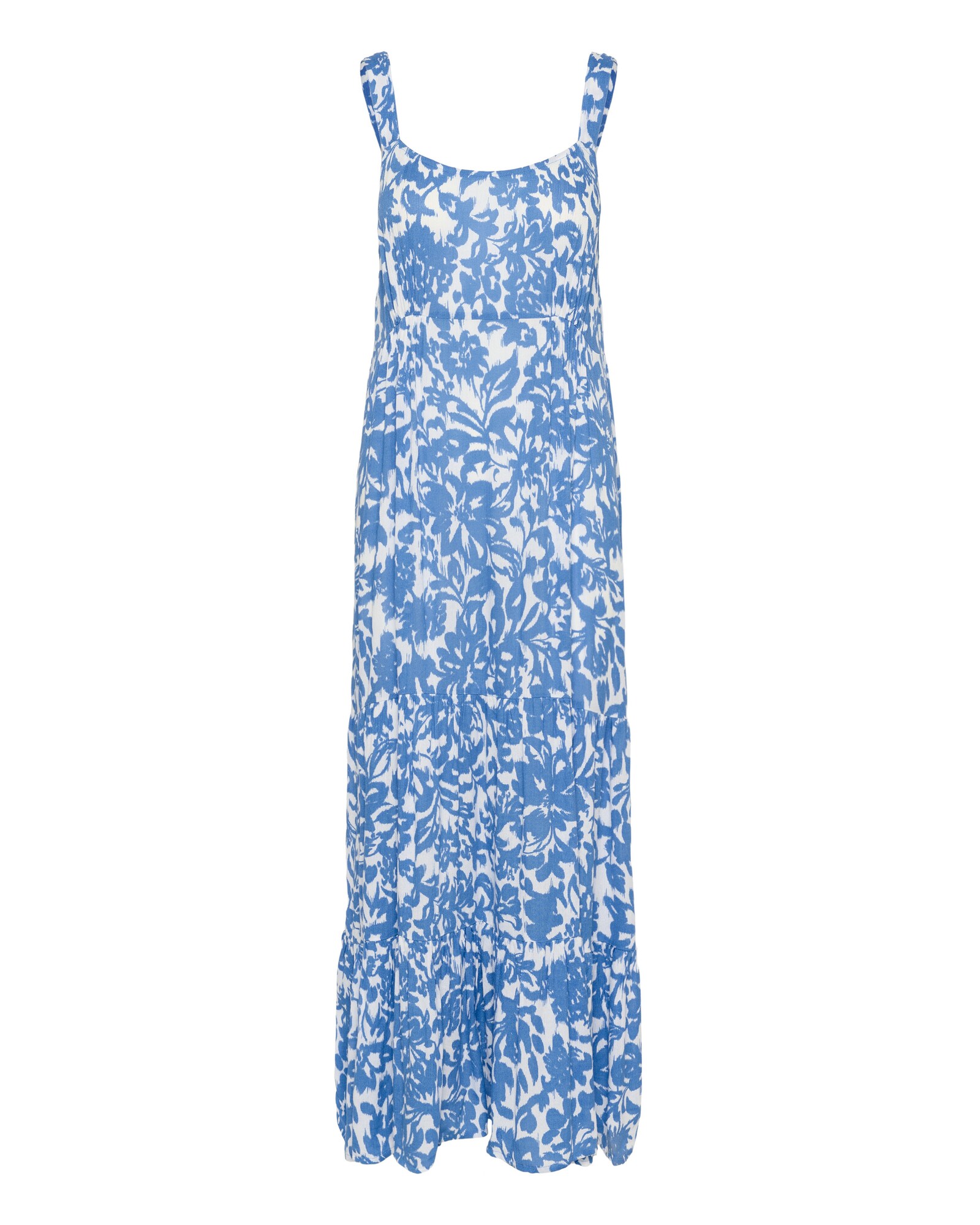 Kaffe Vestido 'Valery'  azul cielo / blanco