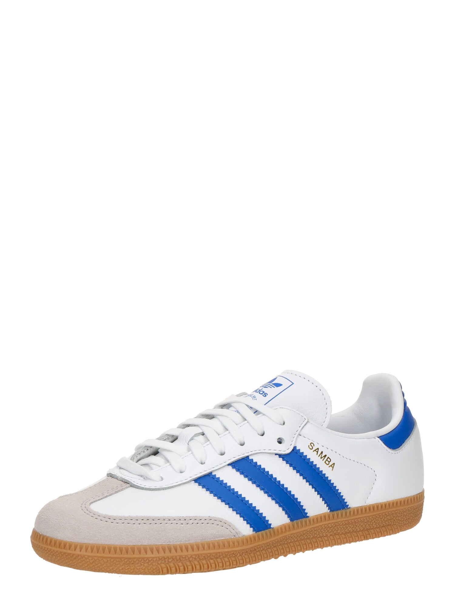 ADIDAS ORIGINALS Sportcipő 'SAMBA'  kék / taupe / fehér akciós termékkép 1