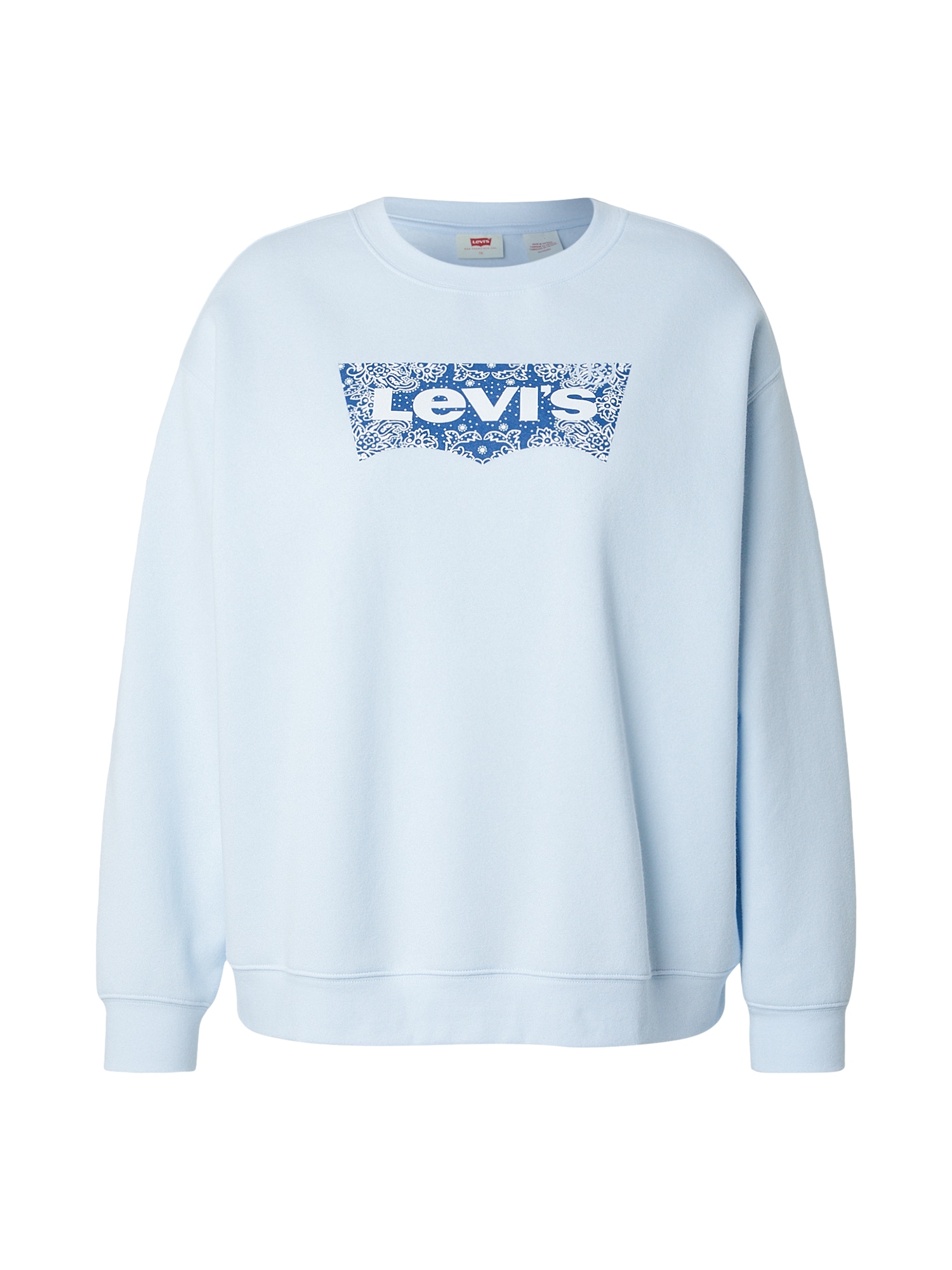 Levis® Plus Bluză de molton EVERYDAY  bleumarin / albastru deschis / alb