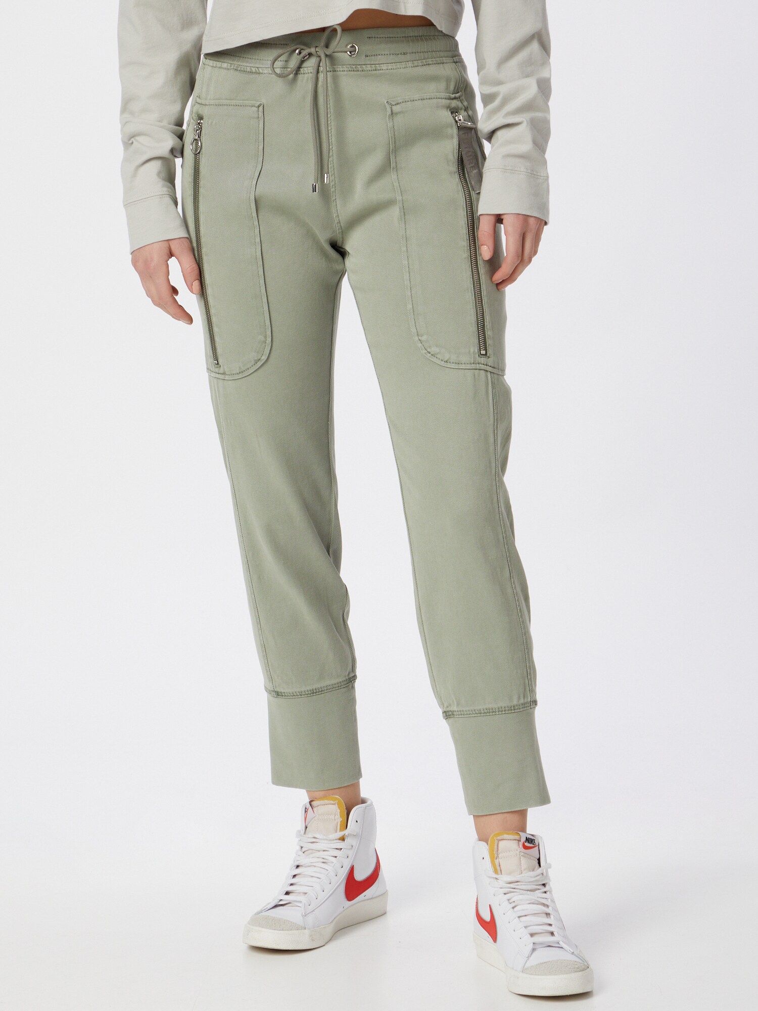 MAC Trousers 'FUTURE 2.07'  pastel green