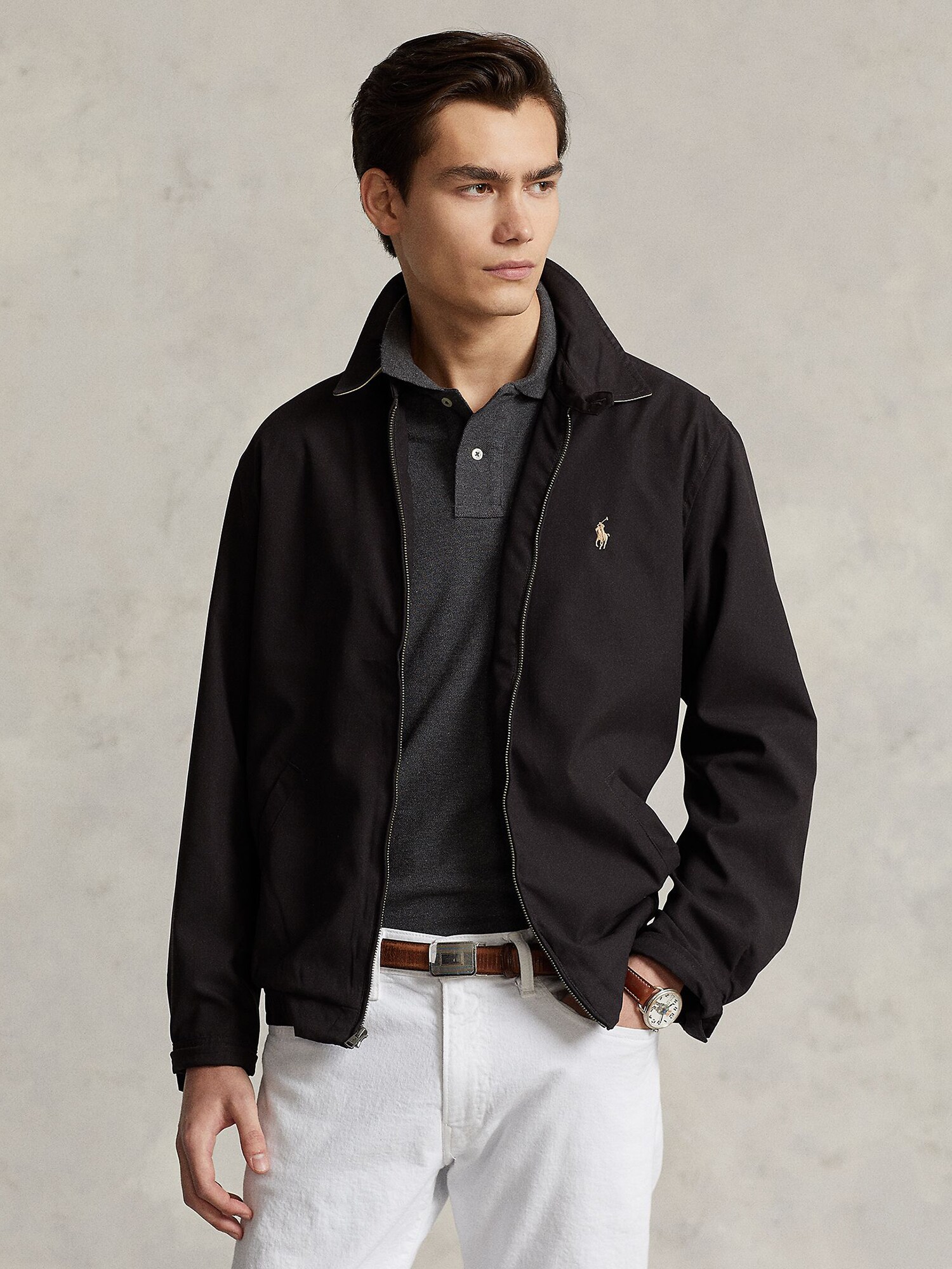 Polo Ralph Lauren Átmeneti dzseki  fekete termék 2. képe