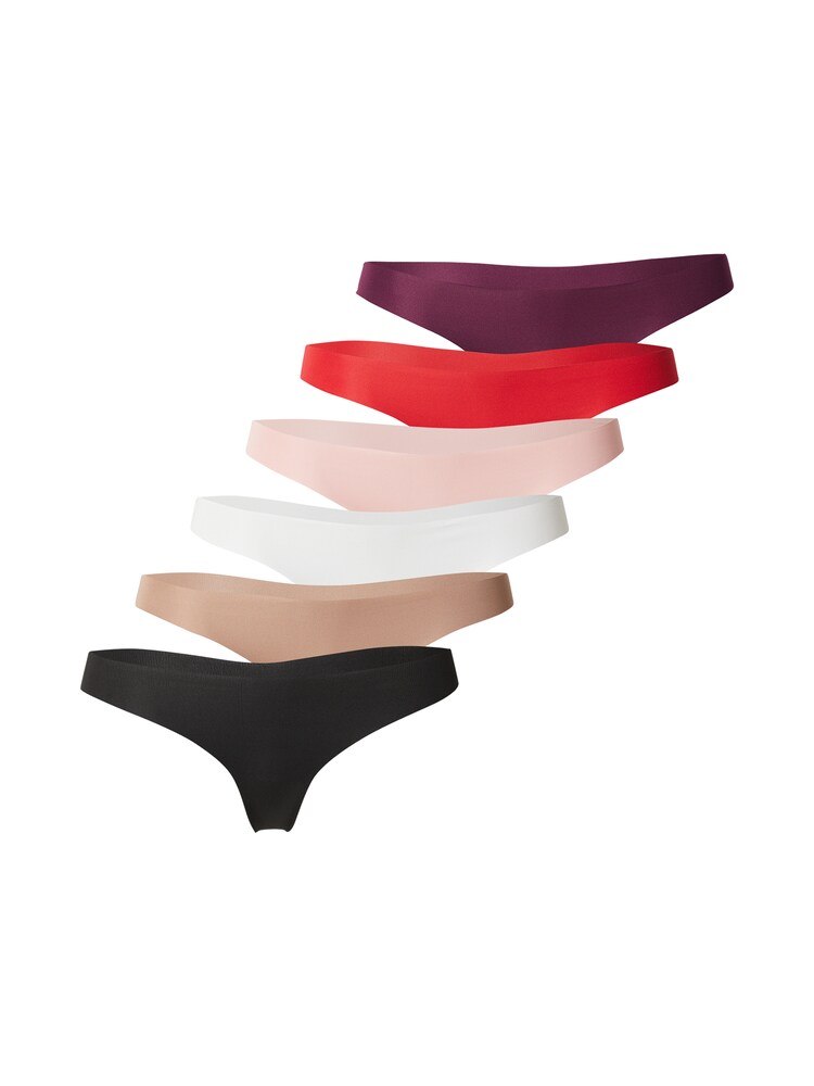 Trendyol String bugyik Női bézs, lila, rózsaszín, piros, fekete, fehér , Méret S