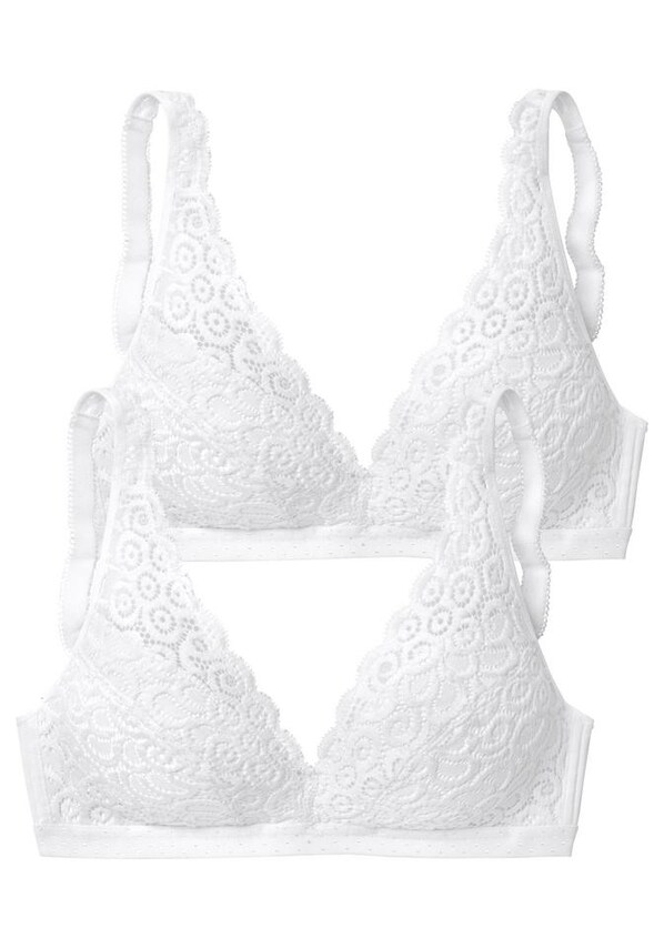 PETITE FLEUR, Melltartó, fehér, 1 kép a 4 közül