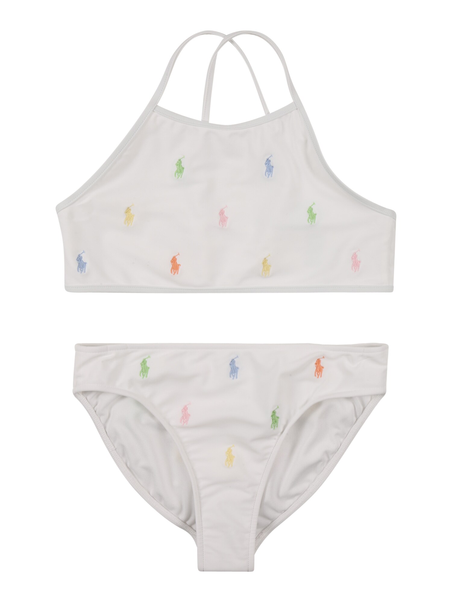 POLO RALPH LAUREN Bikinis 'SCHIFFLI'  balta / mišrios spalvos