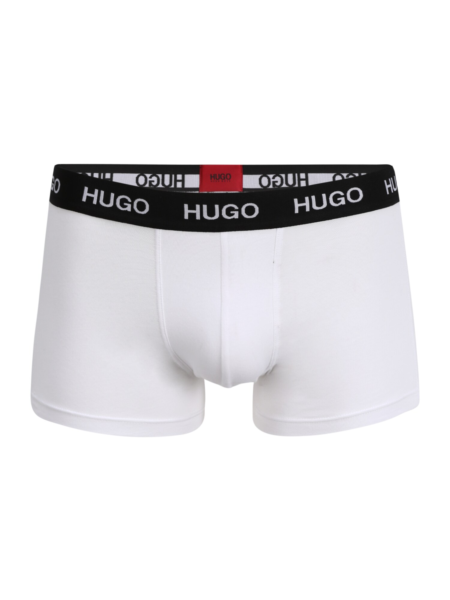 HUGO Boxer trumpikės  juoda / natūrali balta