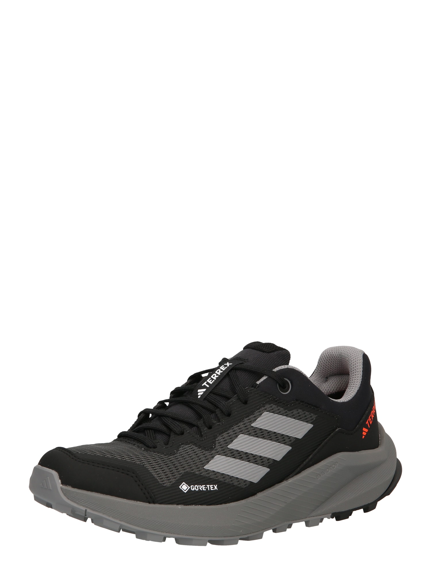ADIDAS TERREX Bėgimo batai 'Trailrider' pilka / raudona / juoda / balta