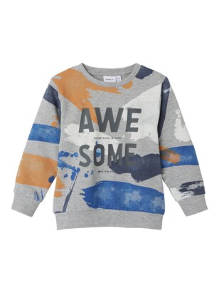 name it Sweatshirt Grijs / Gemengde kleuren