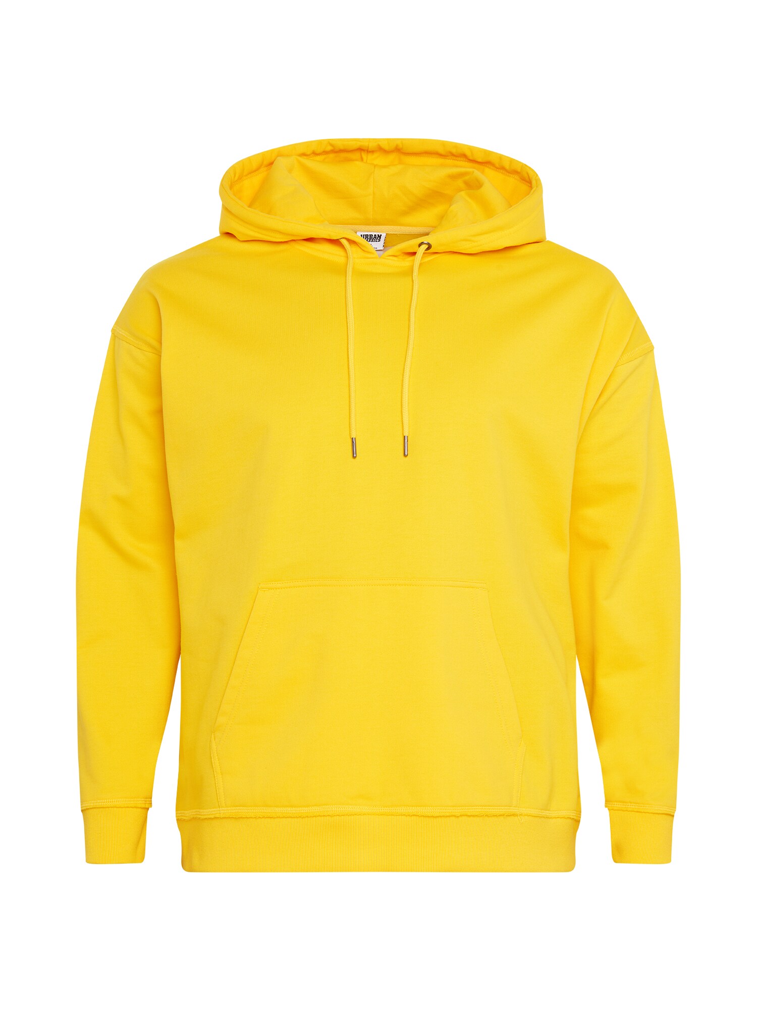 Urban Classics Megztinis be užsegimo 'Oversized Sweat Hoody'  geltona