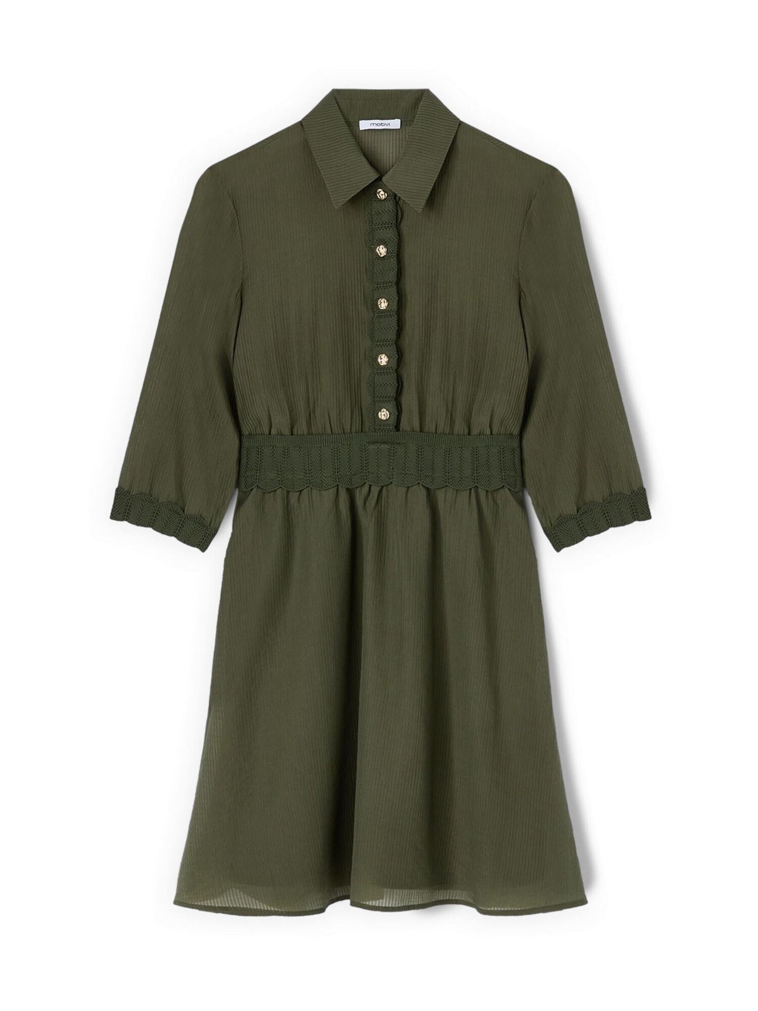 MOTIVI Vestido  verde hierba