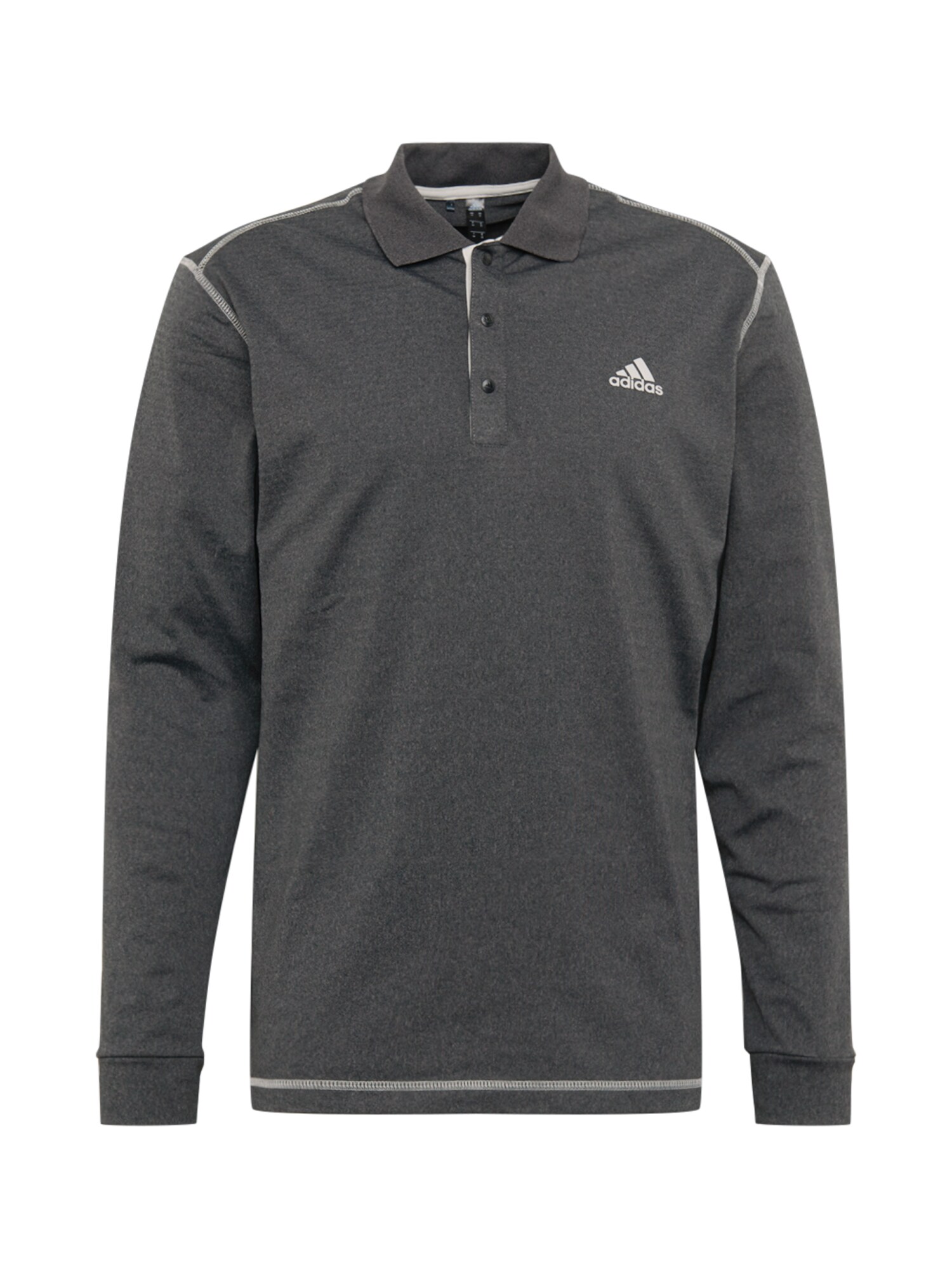 adidas Golf Sportiniai marškinėliai  balta / tamsiai pilka
