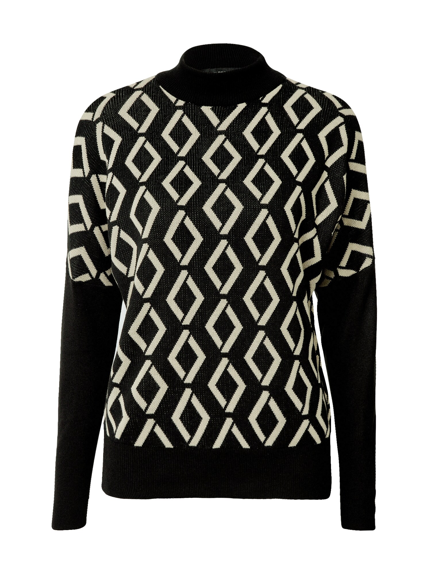 Dorothy Perkins Megztinis 'Black Diamond'  juoda / balkšva
