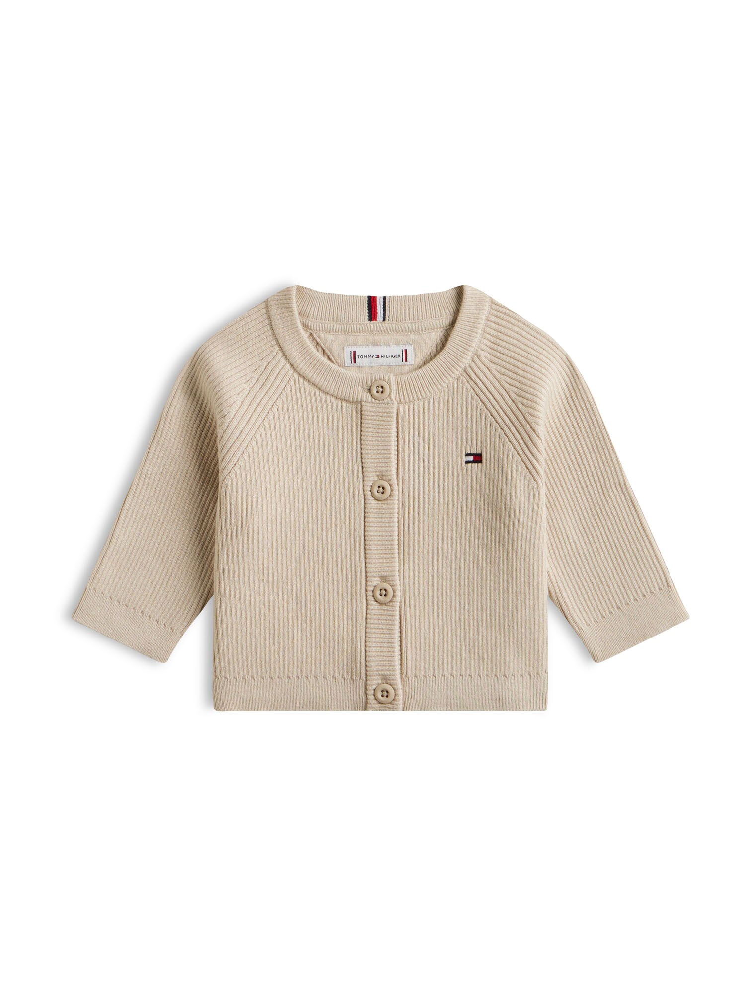 TOMMY HILFIGER Geacă tricotată ESSENTIAL  bej