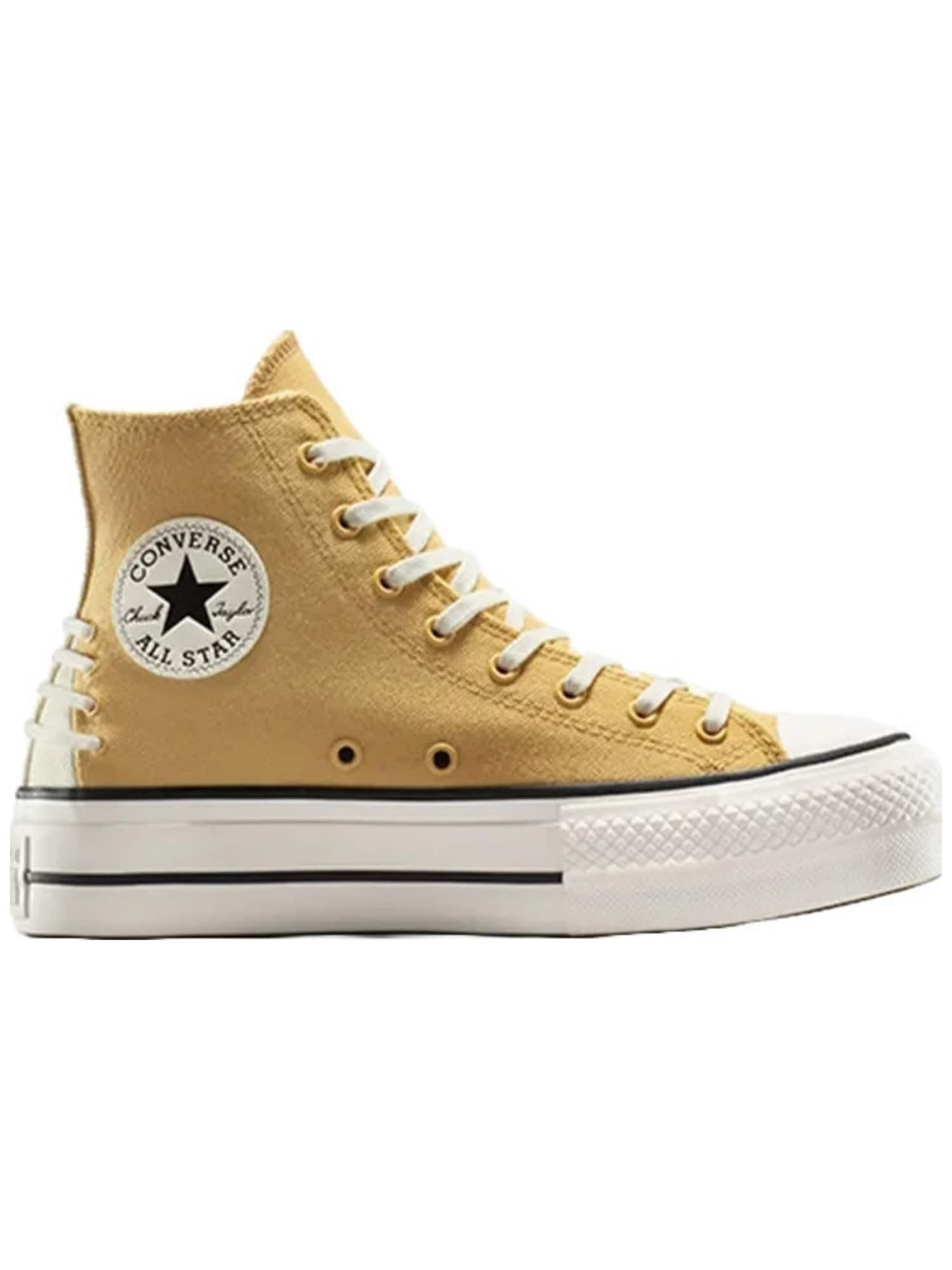 CONVERSE Zapatillas deportivas altas 'Converse Chuck Taylor All Star Lift Platform Crafted Laces' beige