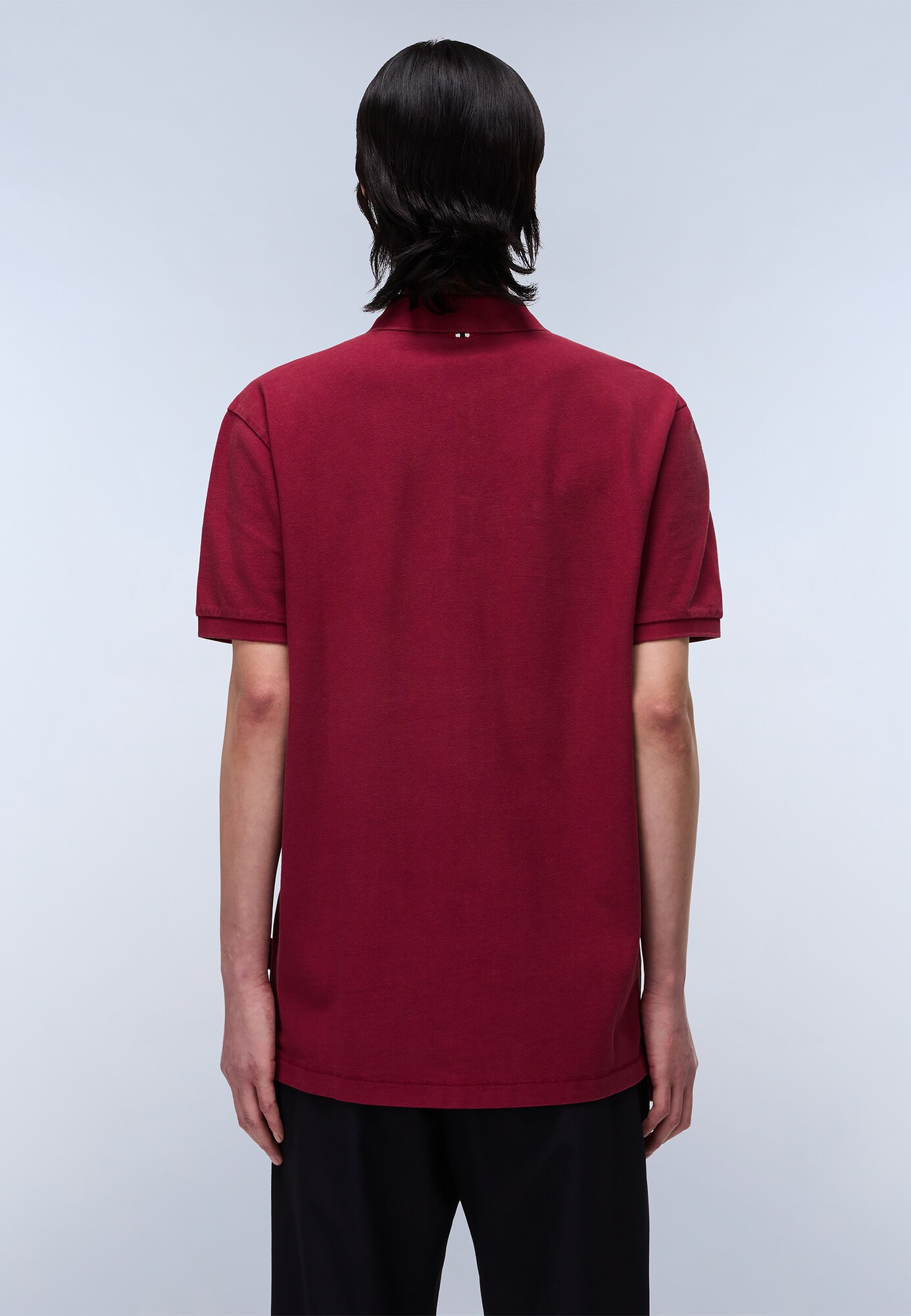 NAPAPIJRI Camiseta 'Elbas'  rojo oscuro / negro / blanco – imagen 3