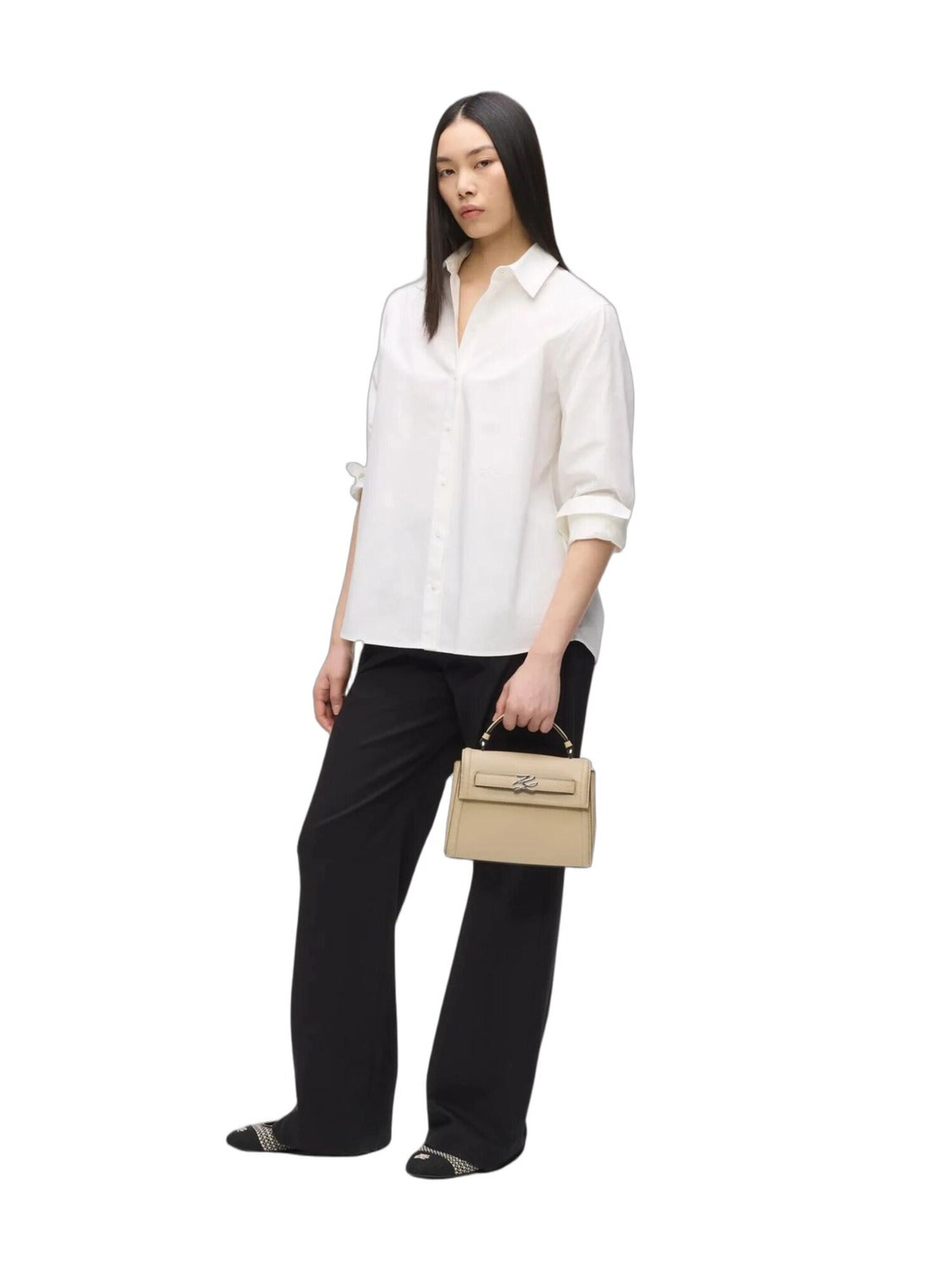 Karl Lagerfeld Bolso de mano 'Villa La Vigie' beige – imagen 6