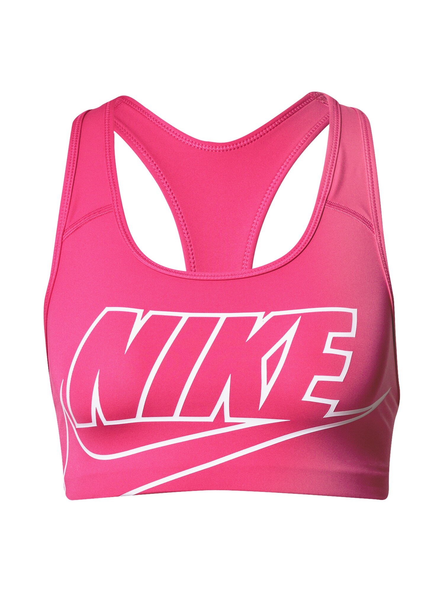 Nike Sportswear Liemenėlė 'SWOOSH FUTURA'  balta / rožinė