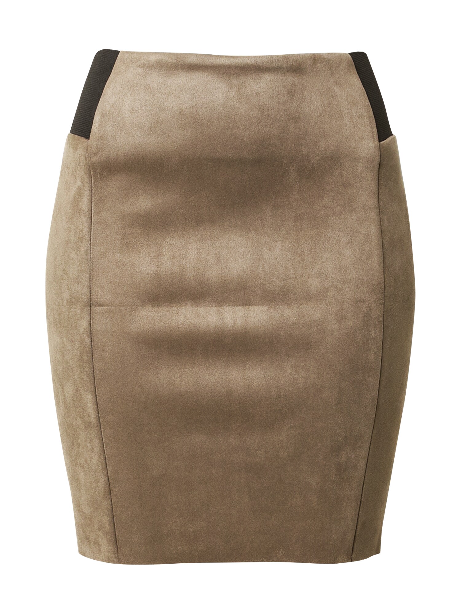VERO MODA Sijonas 'Cava'  rusvai pilka / juoda