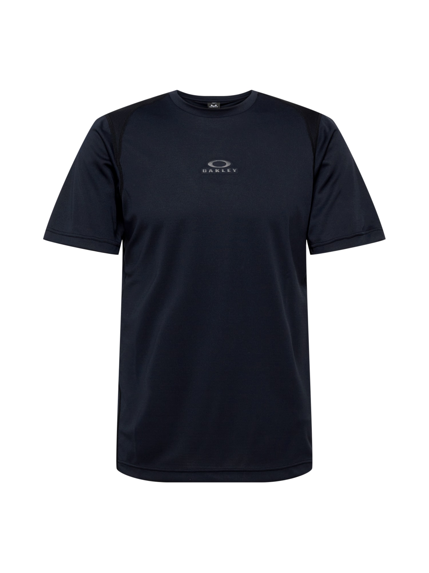 OAKLEY Sportiniai marškinėliai pilka / juoda