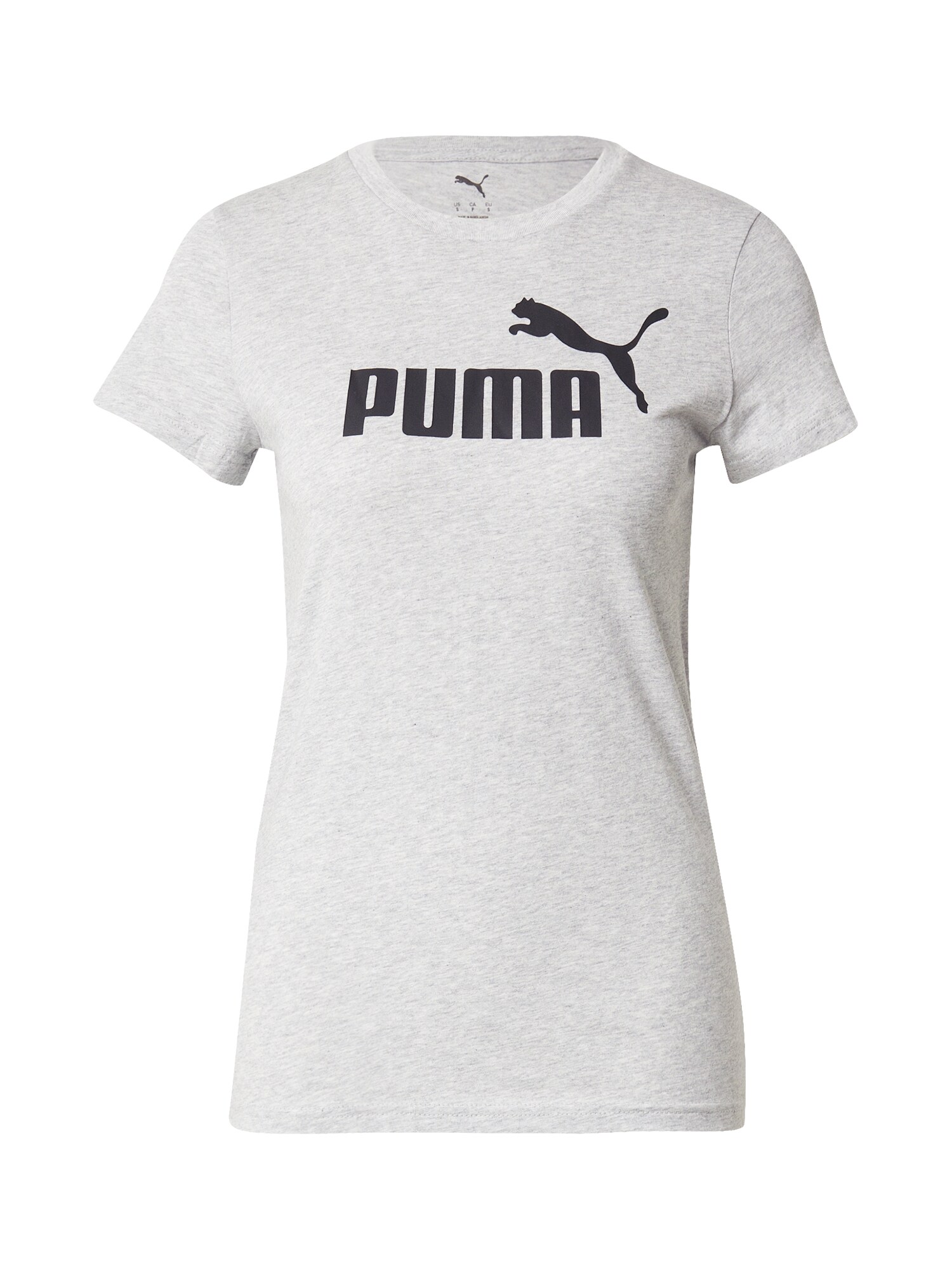 PUMA Funkcionális felső 'ESS No. 1'  szürke melír / fekete akciós termékkép 1