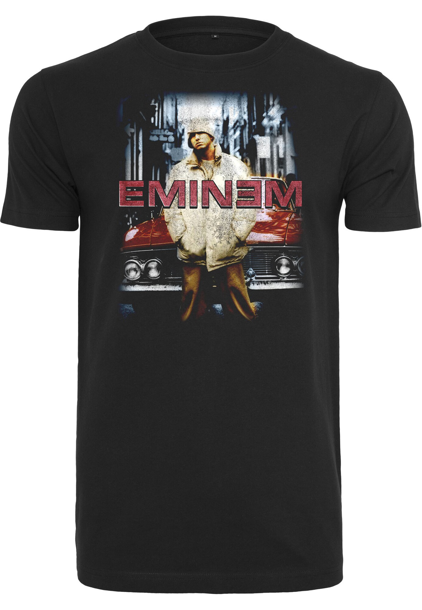 Mister Tee Marškinėliai 'Eminem Retro Car'  mišrios spalvos / juoda