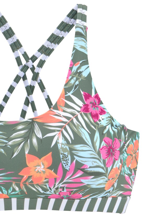 VENICE BEACH, Bikini felső 'Summer', zöld, 2 kép a 3 közül