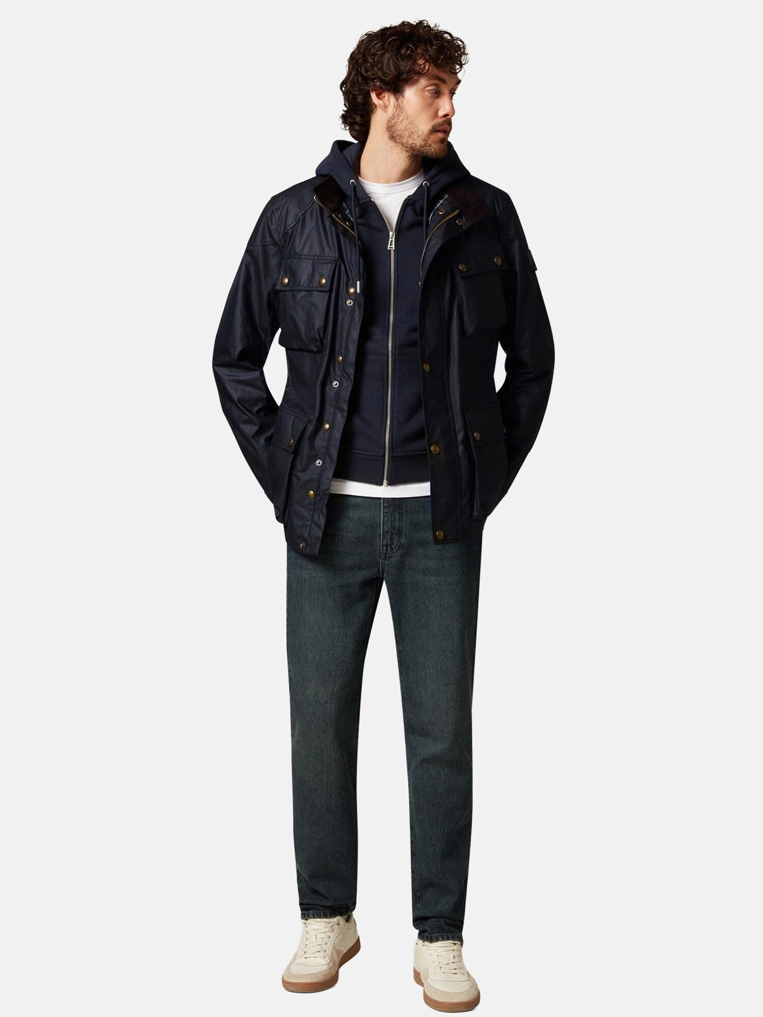 Belstaff Chaqueta de invierno 'BELSTAFF FIELDMASTER JACKET GIUBBINO'  azul oscuro – imagen 4