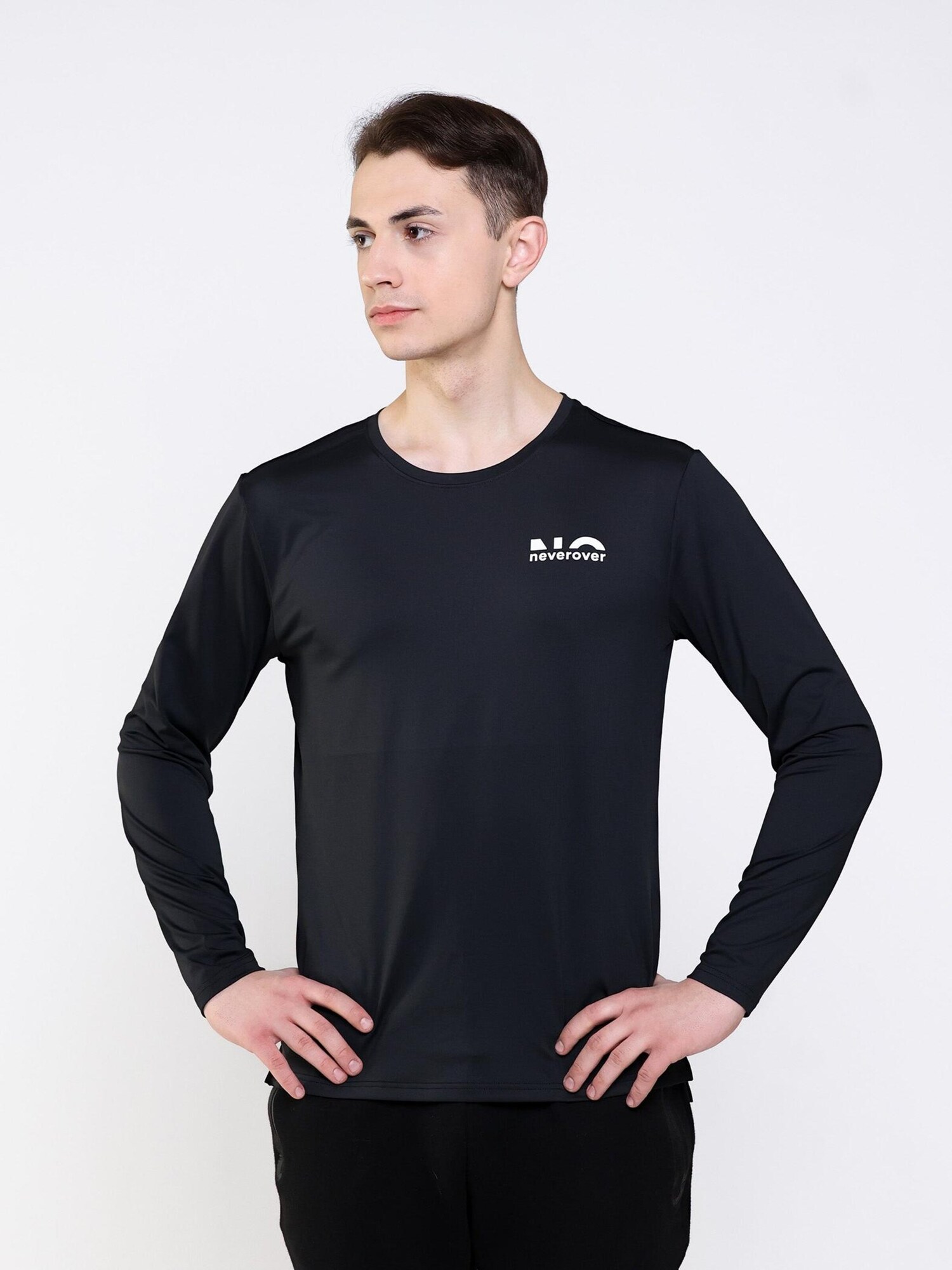 neverover Camiseta funcional  negro