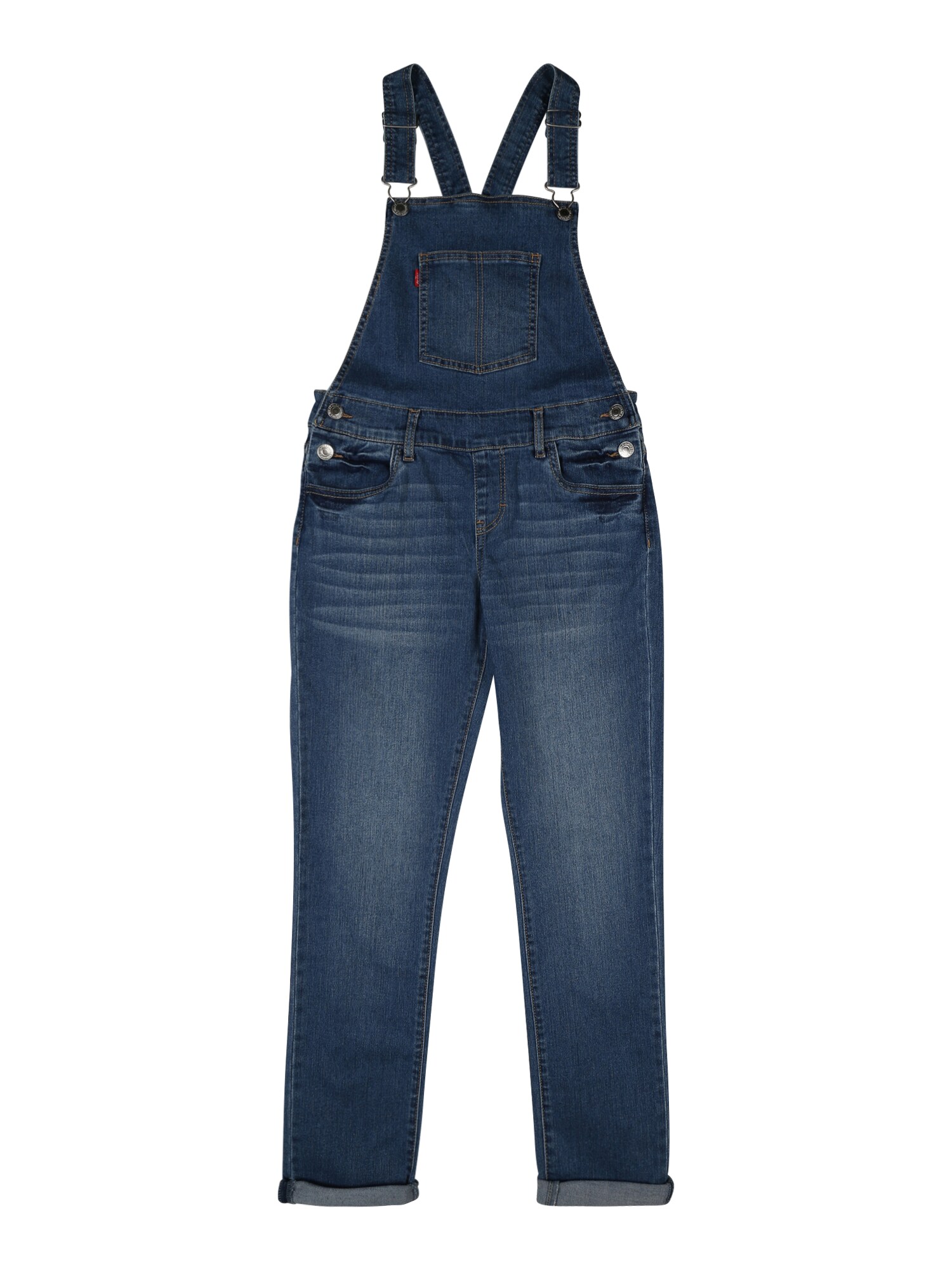 LEVI'S Kombinezonas su petnešomis 'Girlfriend'  tamsiai (džinso) mėlyna