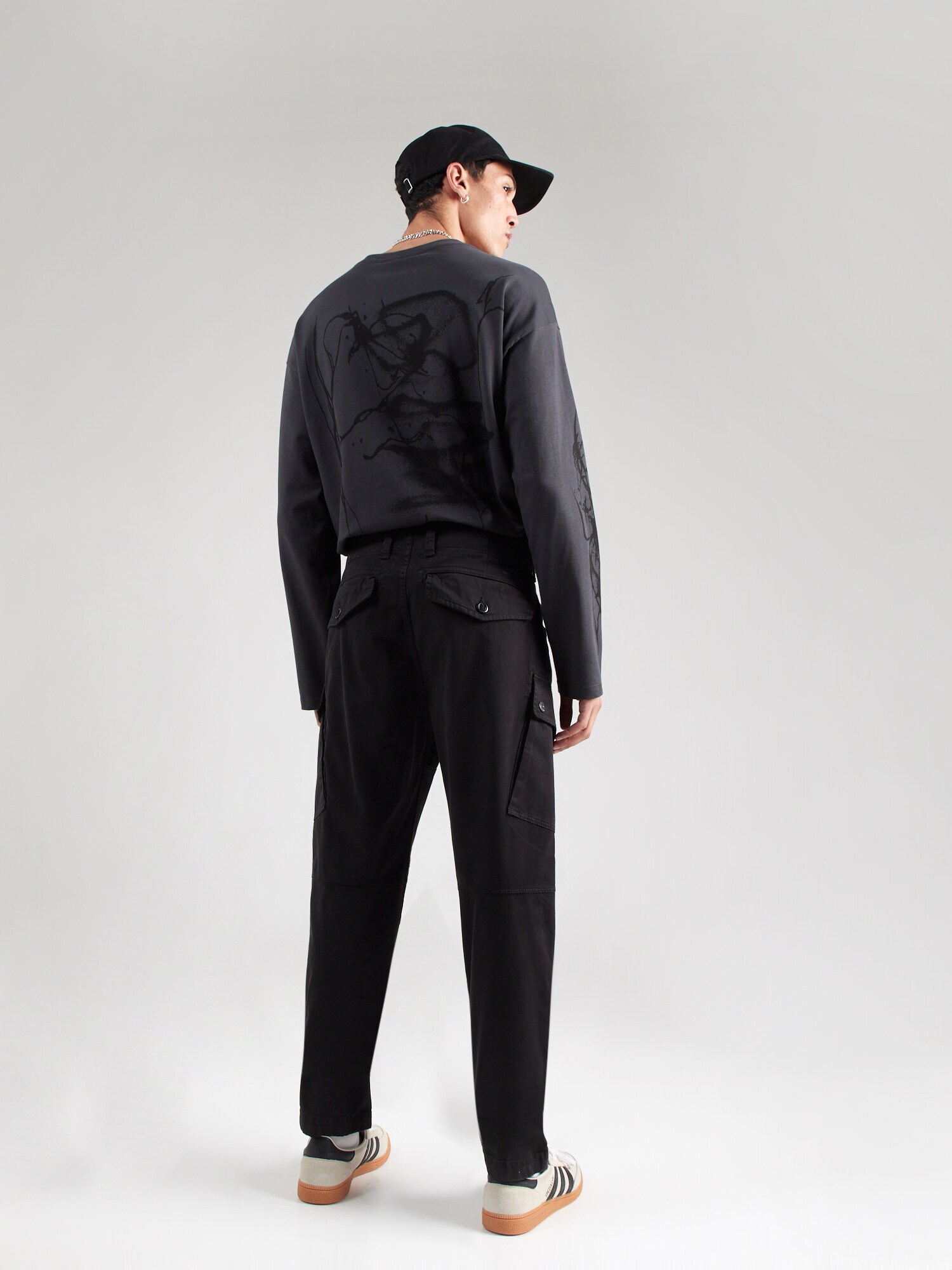 G-STAR Pantalón cargo negro – imagen 7