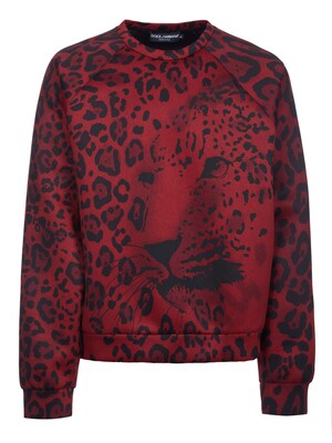 DOLCE & GABBANA Jersey 'Dolce & Gabbana Pullover'  rojo