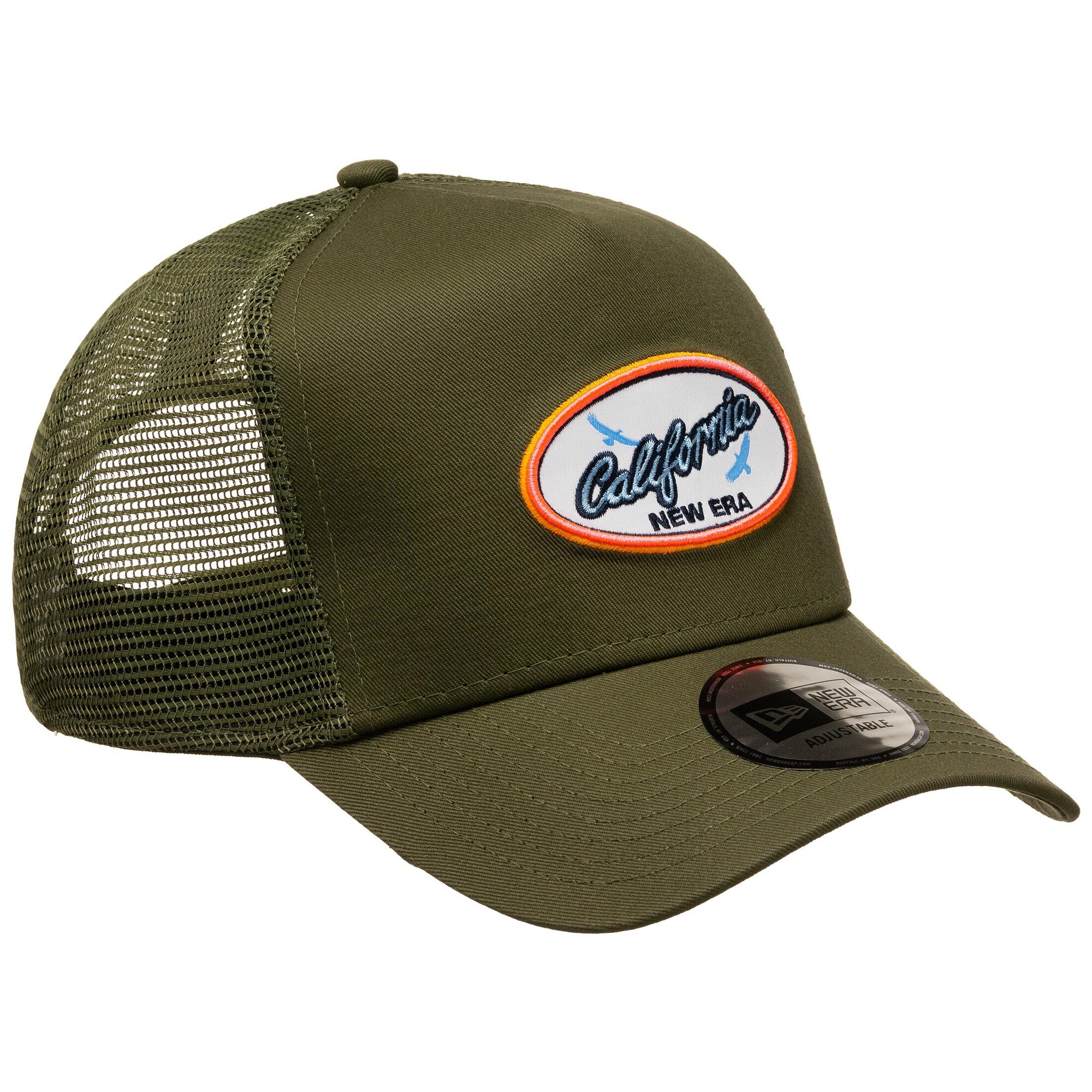 new era NEW ERA Cap dunkelgrün / mischfarben