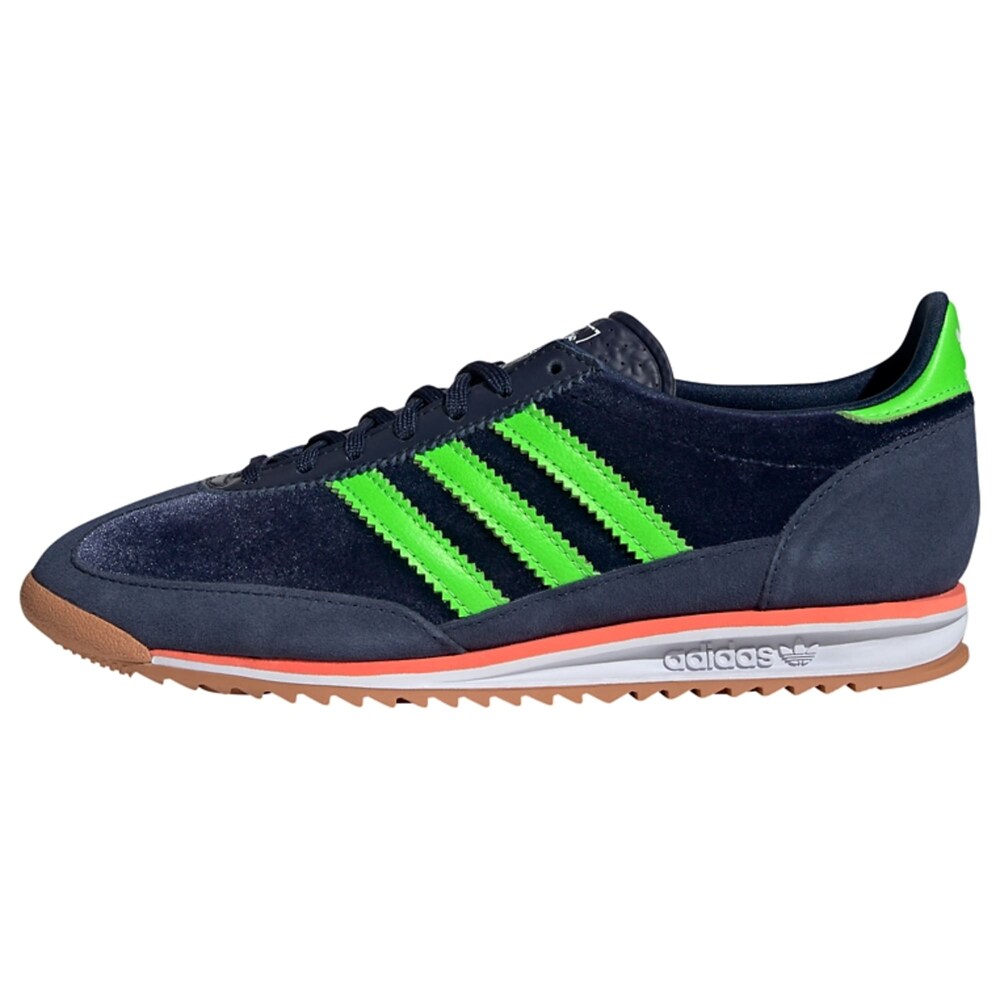 ADIDAS ORIGINALS Sneaker 'SL 72 OG' Herren Größe 37/37.5 marine / neongrün