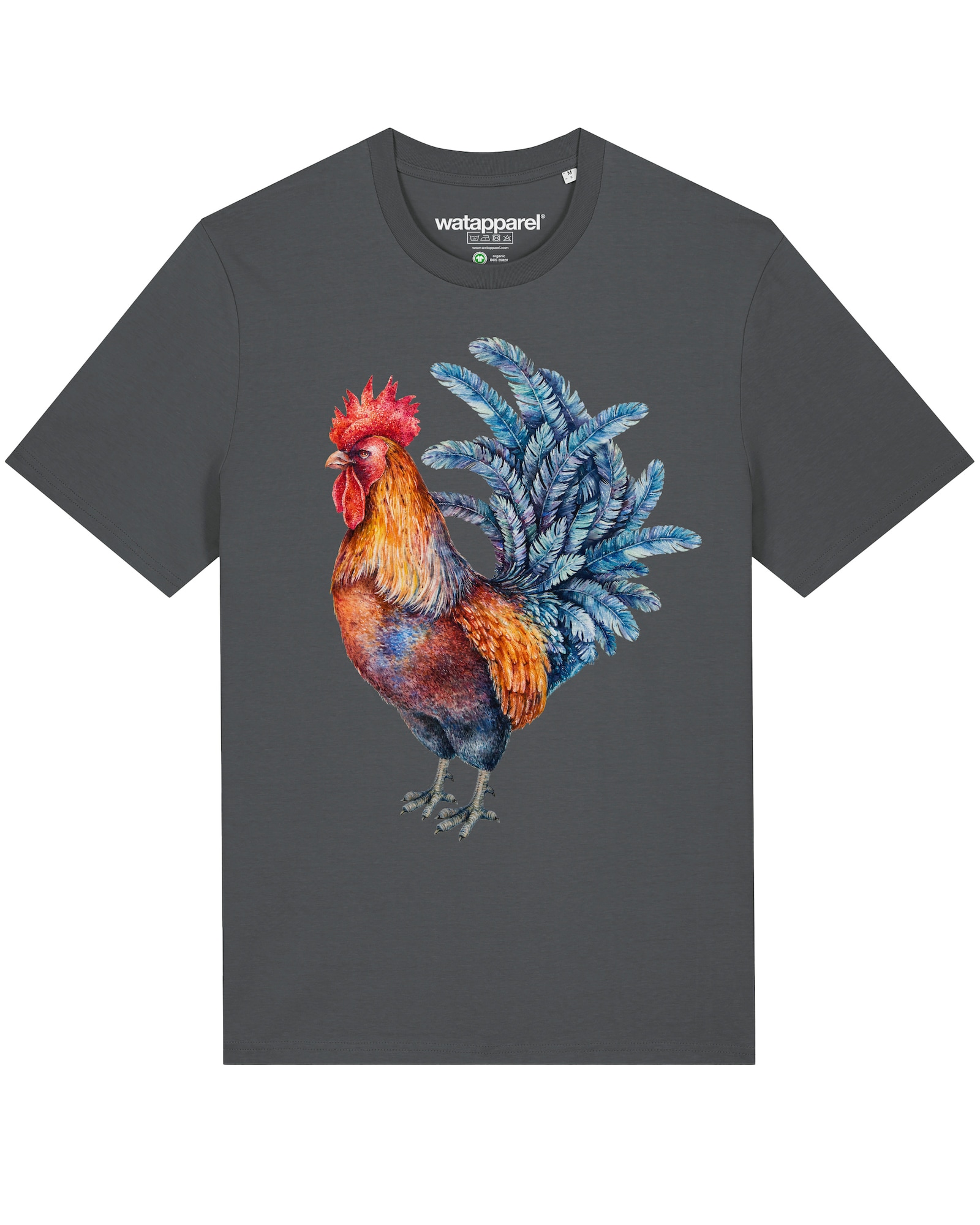 Thumbnail - T-Shirt ' Grimmiger Gockel '
