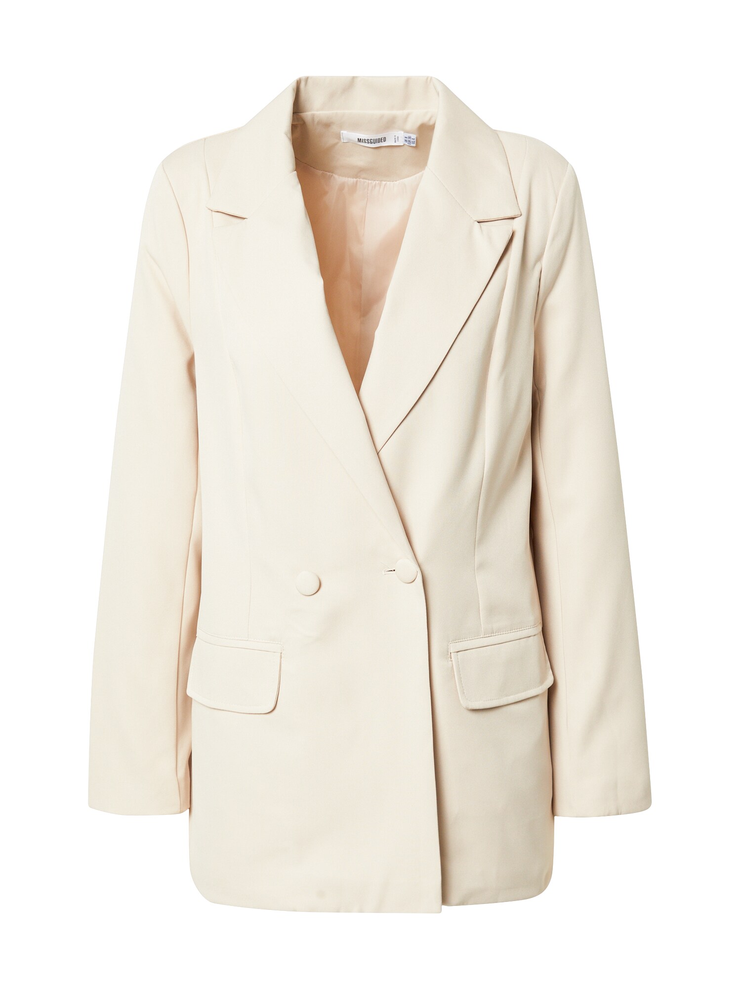 Missguided Blazer švarkas  kremo