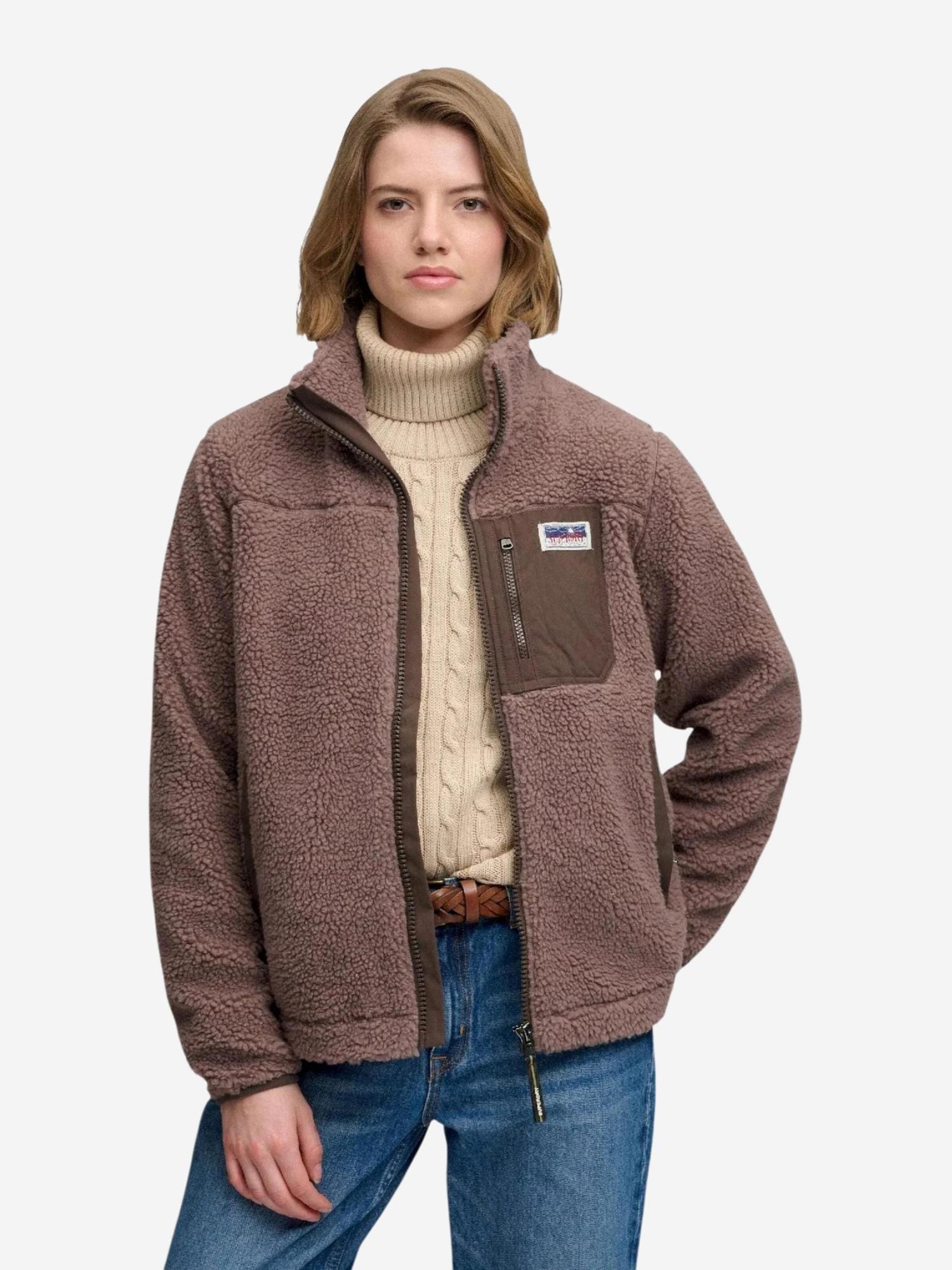Superdry Sudadera Con Cremallera Heritage Through Fleece – imagen 3