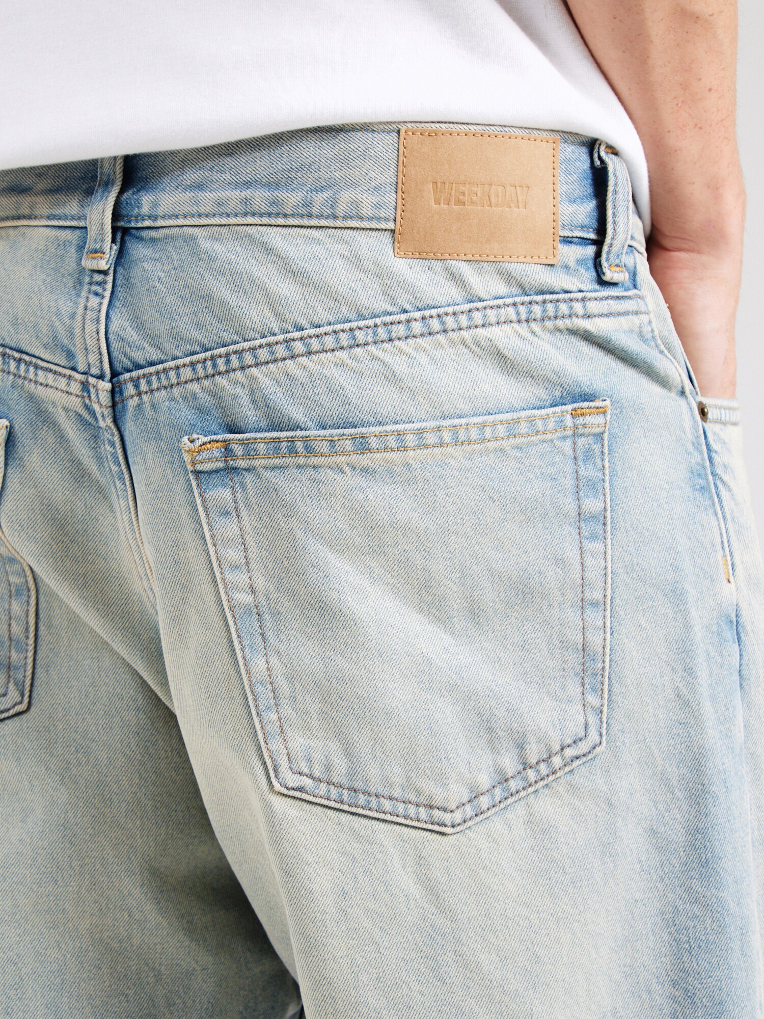 WEEKDAY Džínsy 'Galaxy Hanson' modrá denim (obrázok 5)