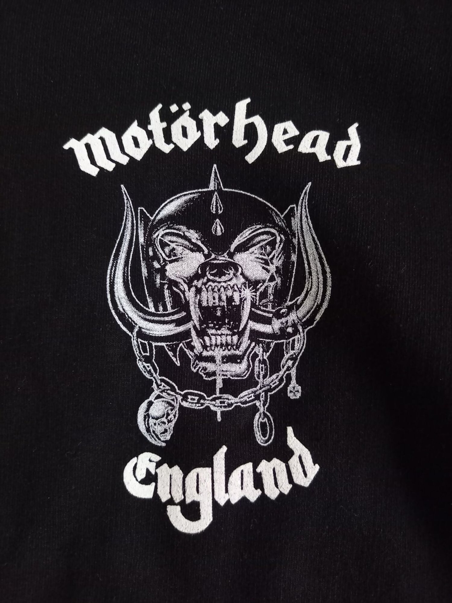 Rockshirts Sudadera con cremallera 'Motörhead England'  negro – imagen 4