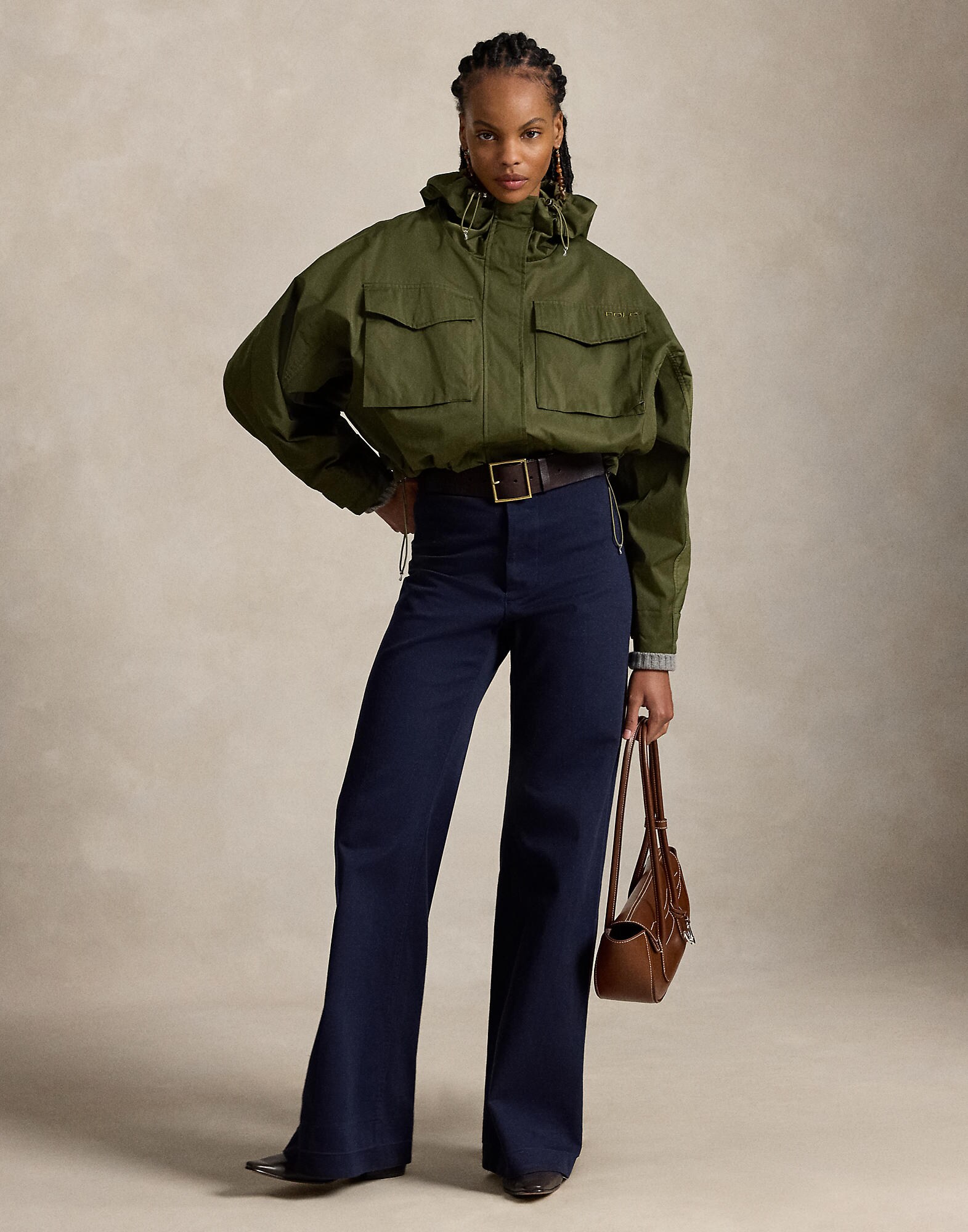 Polo Ralph Lauren Chaqueta de entretiempo oliva – imagen 4