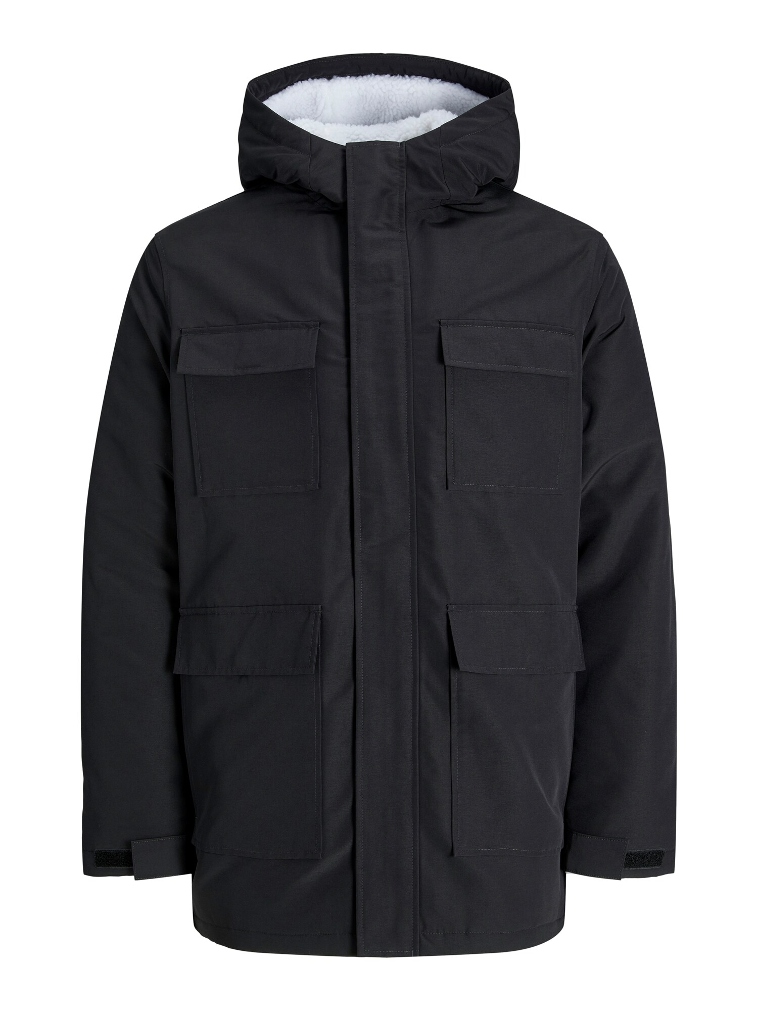 JACK & JONES Parka de iarnă JWHPETER  negru