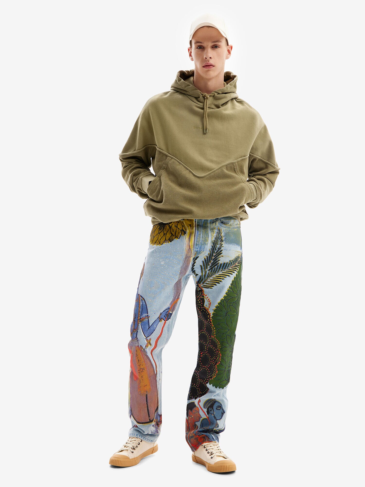 Desigual Tréning póló  zöld termék 2. képe