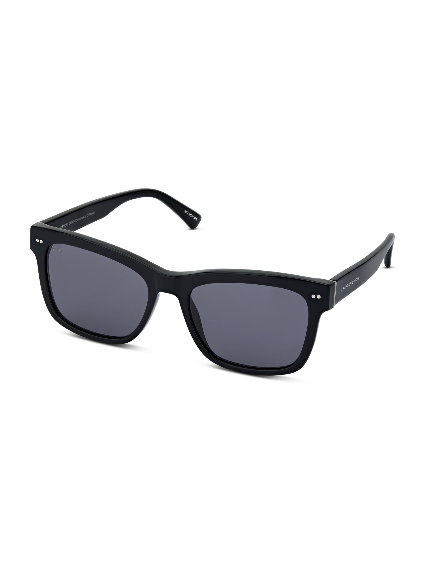 Kapten & Son Ochelari de soare Venice  negru