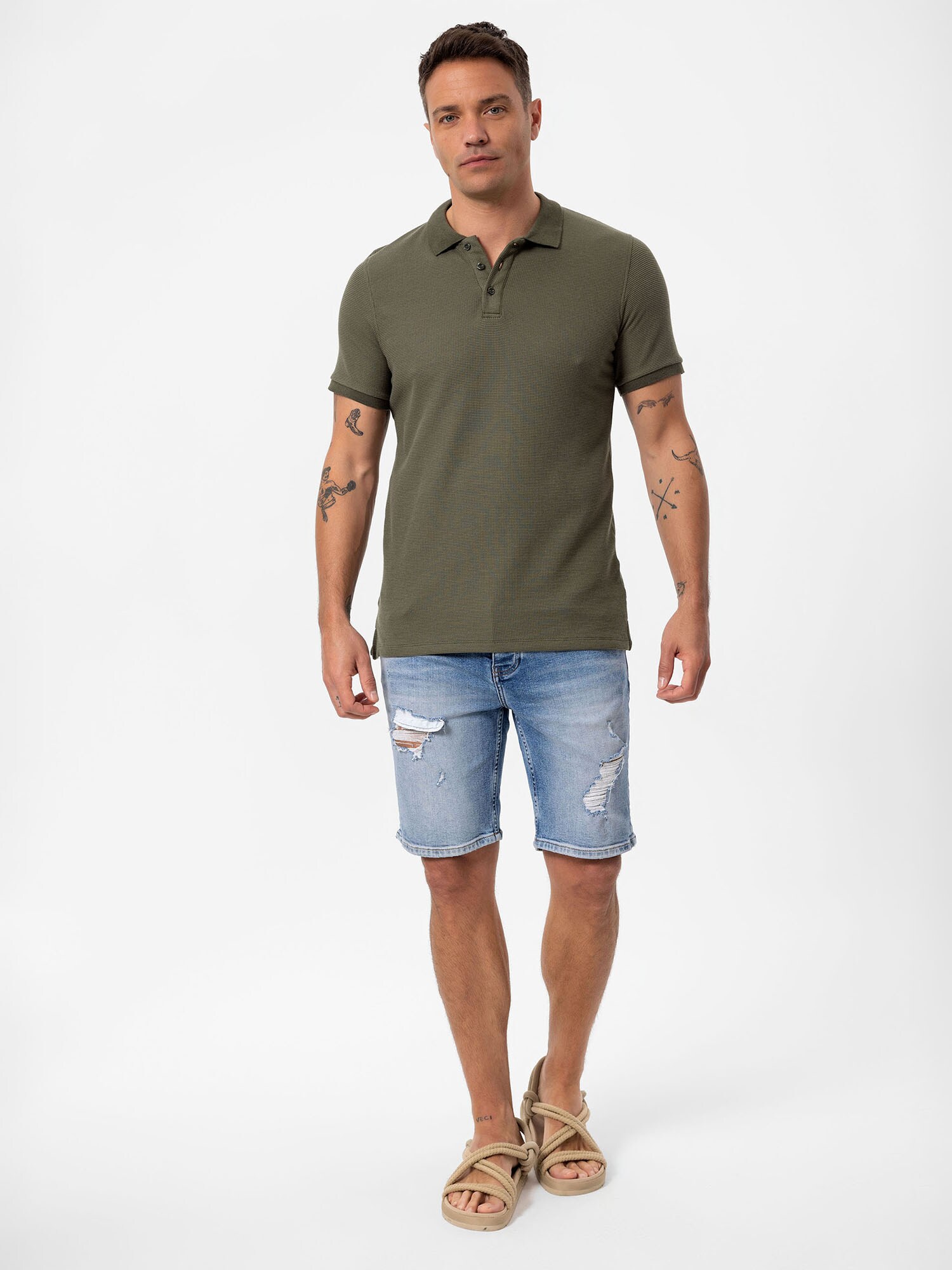 Daniel Hills Tričko kaki (obrázok 3)