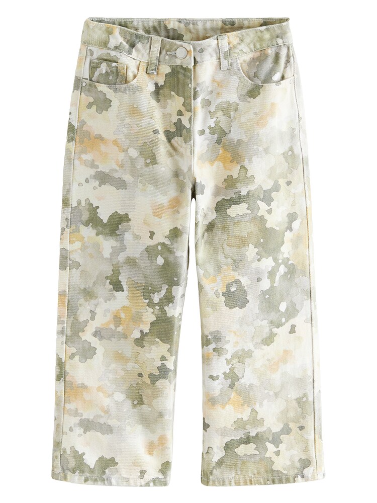 Next Jeans Mädchen Größe 116 ecru / zitrone / dunkelgrau / oliv