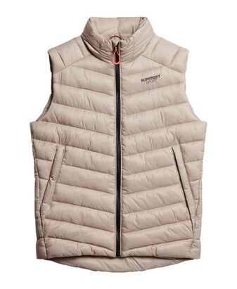 Superdry Bodywarmer ‘Fuji’ Beige