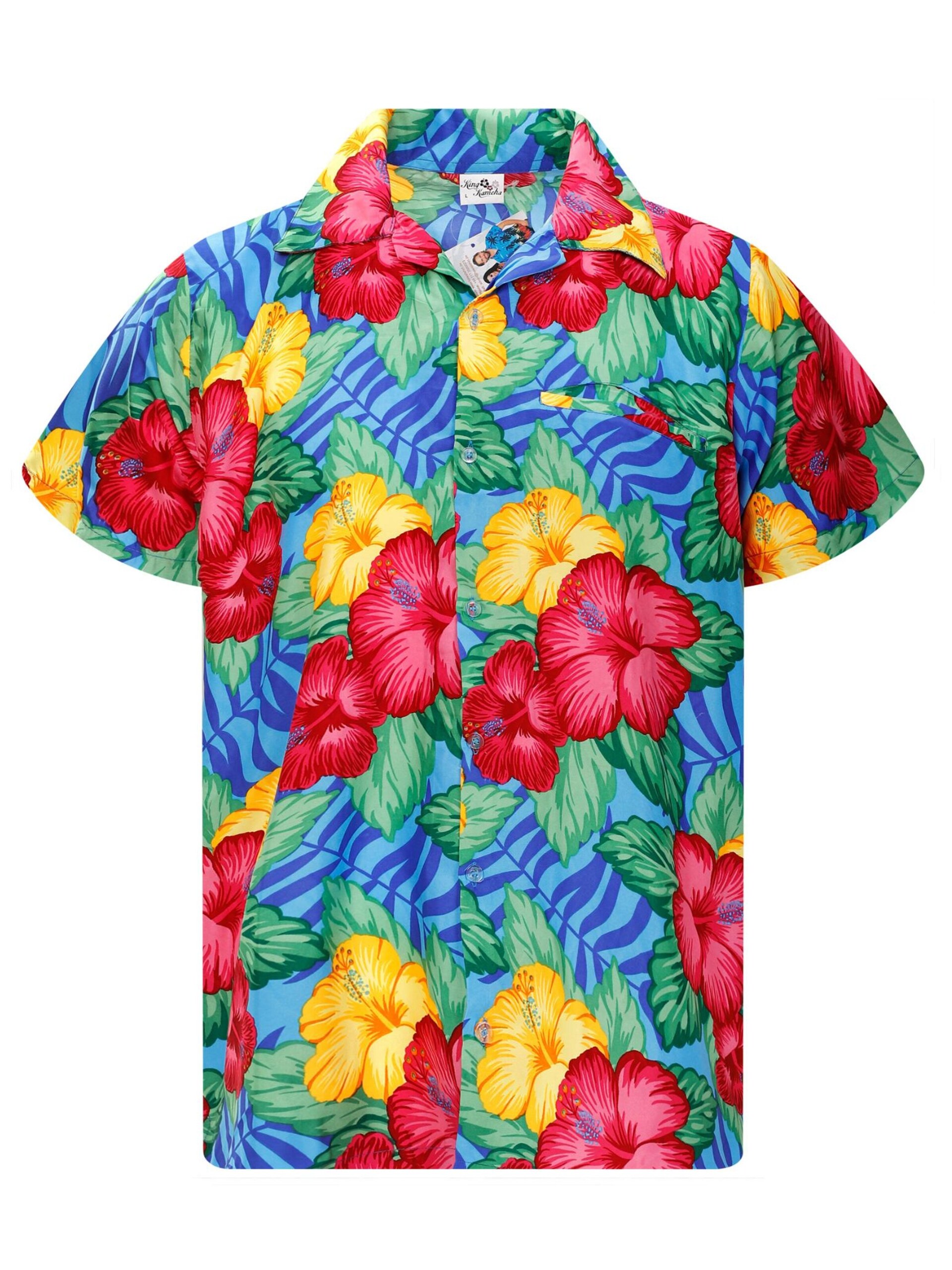 King Kameha T-shirt 'Wild Flowers' herr