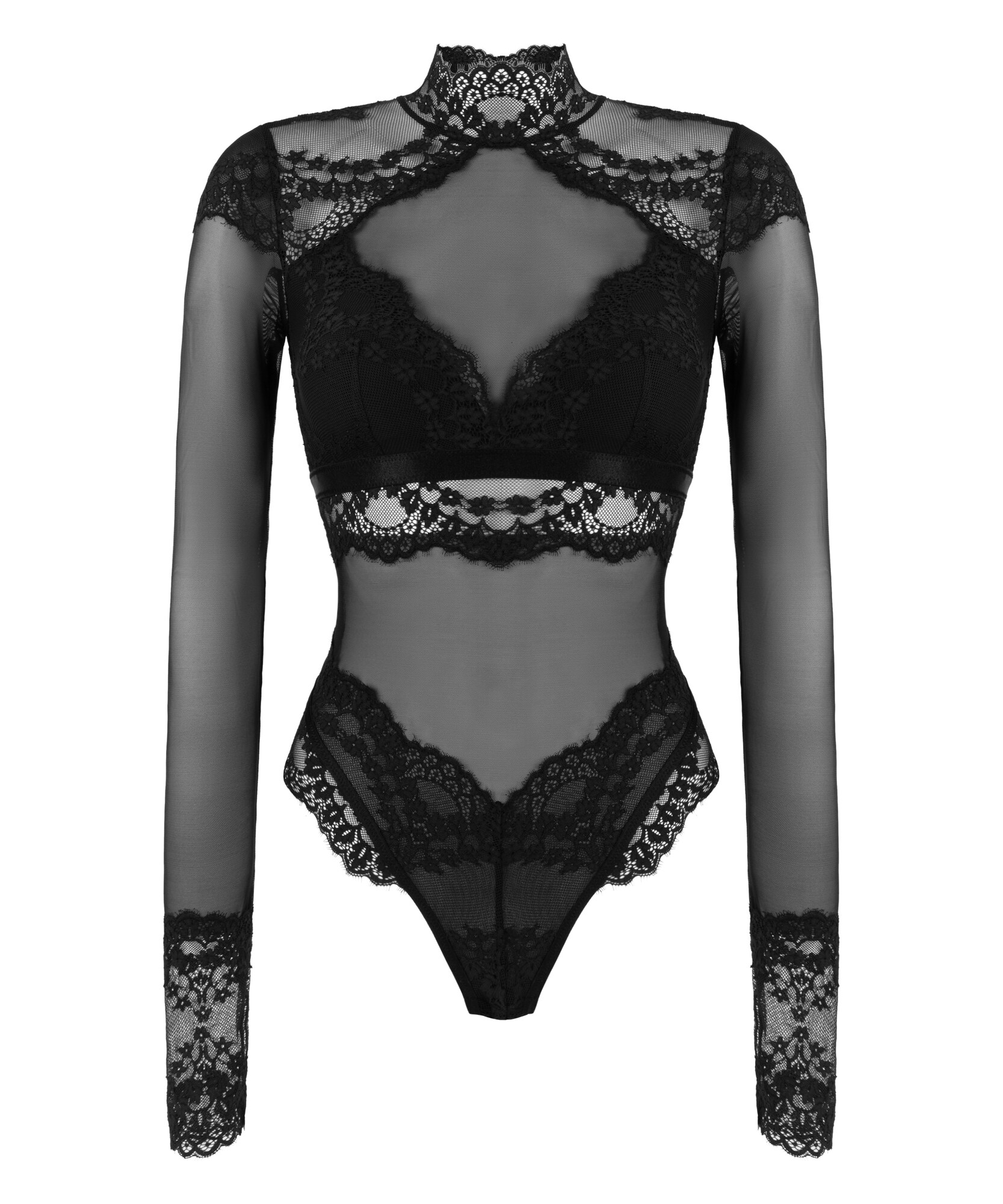 Hunkemöller Body Daisy  negru